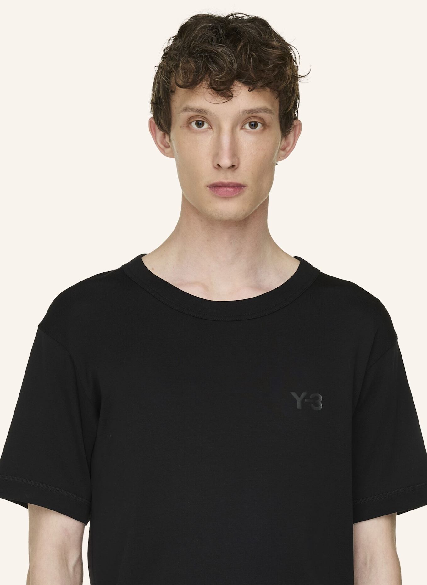 Y-3 Y-3 SLIM T-SHIRT: SCHWARZ