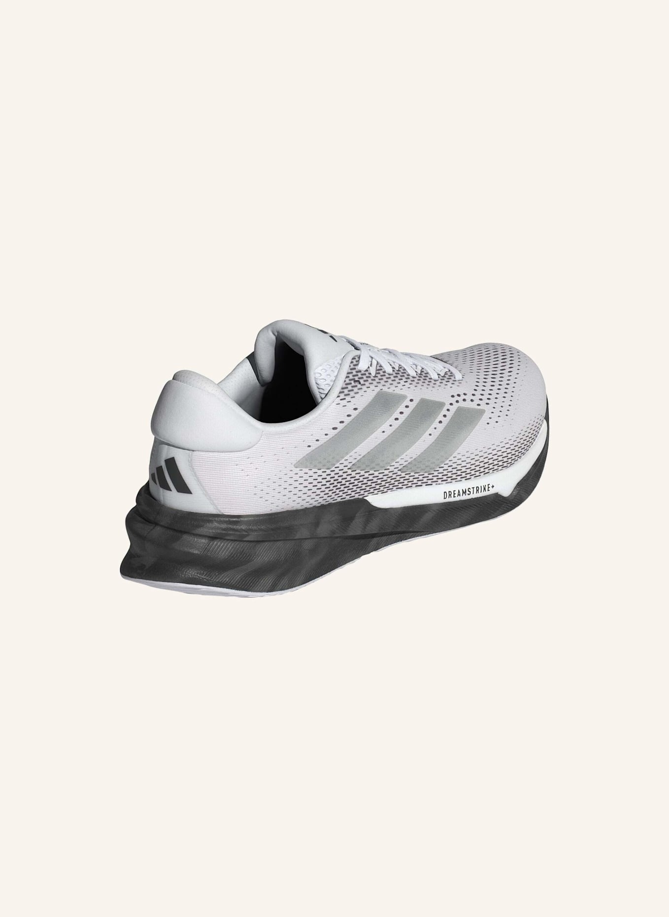 adidas SUPERNOVA STRIDE 2 LAUFSCHUH: GRAU/ SILBER/ SCHWARZ