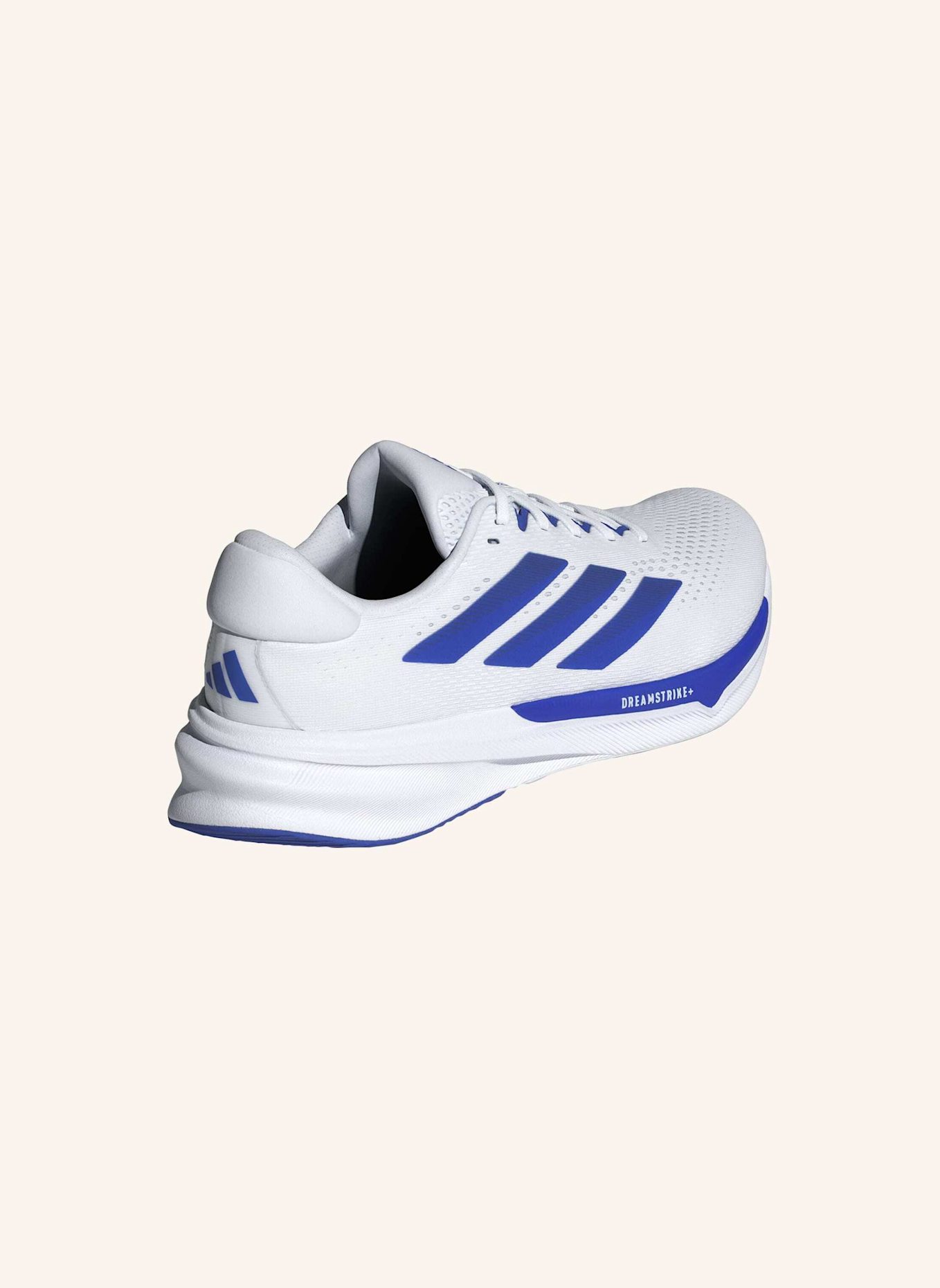 adidas SUPERNOVA STRIDE 2 LAUFSCHUH: WEISS/ BLAU/ GRAU