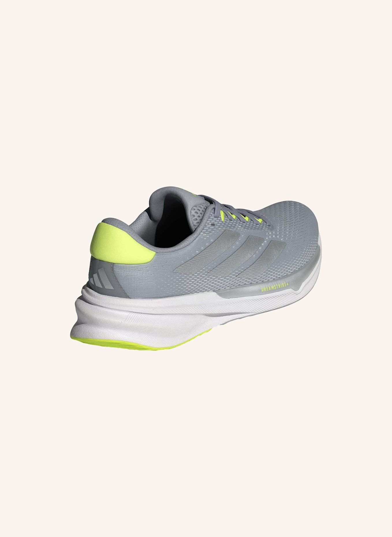 adidas SUPERNOVA STRIDE 2.0 LAUFSCHUH: GRAU/ SILBER/ GELB