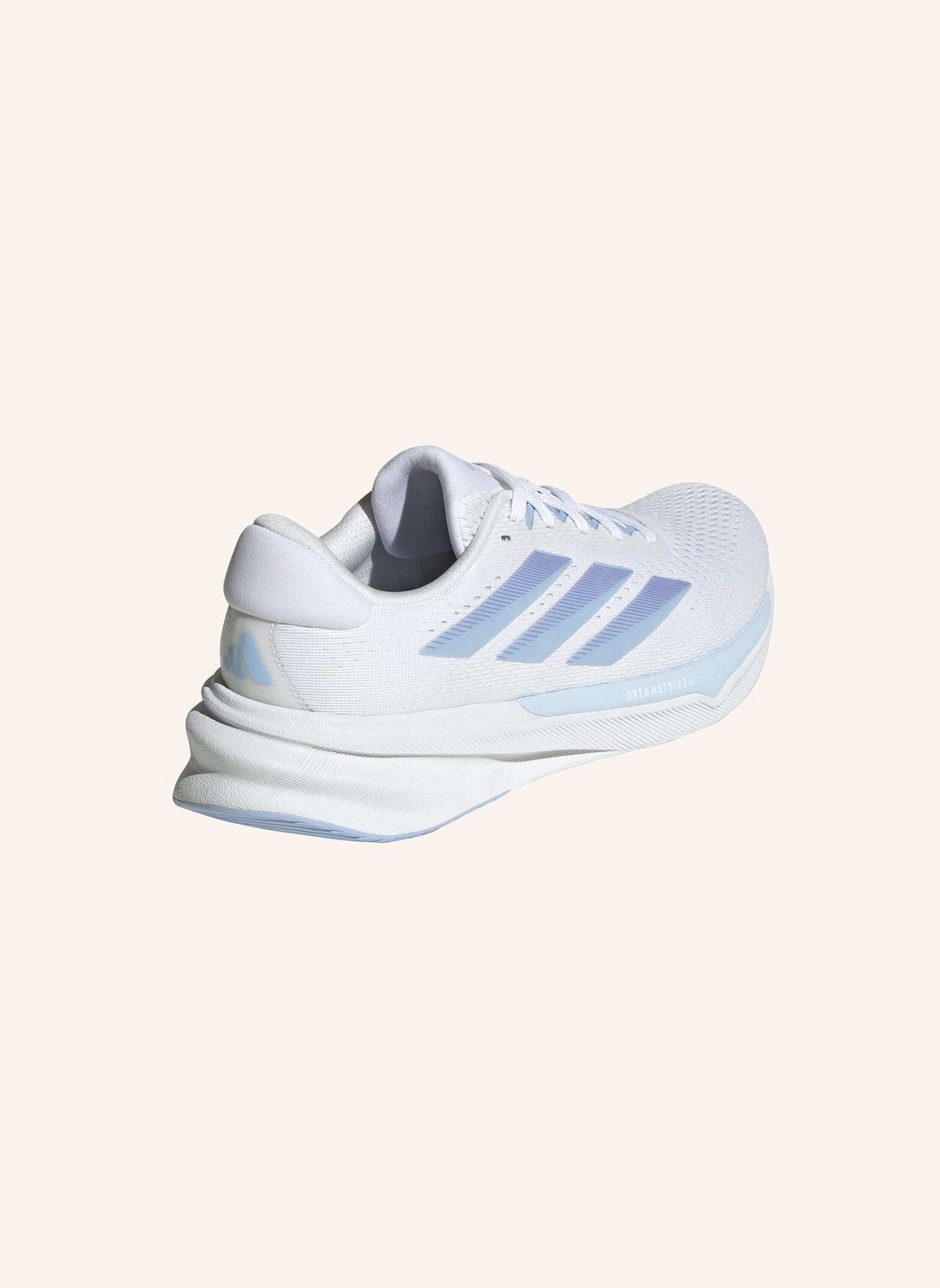 adidas SUPERNOVA STRIDE 2.0 LAUFSCHUH: WEISS/ BLAU/ GRAU