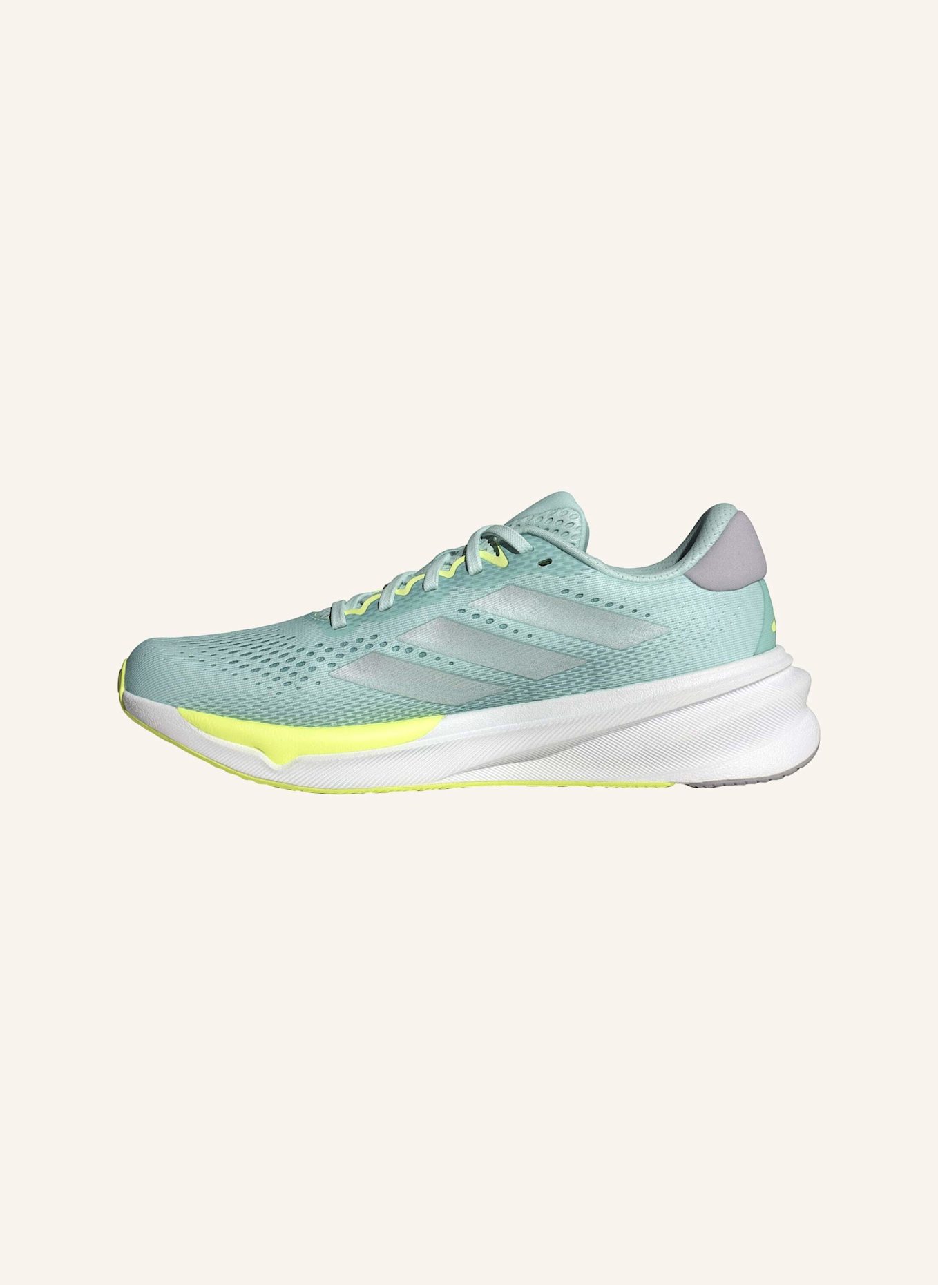 adidas SUPERNOVA STRIDE 2.0 LAUFSCHUH: GRÜN/ SILBER/ WEISS