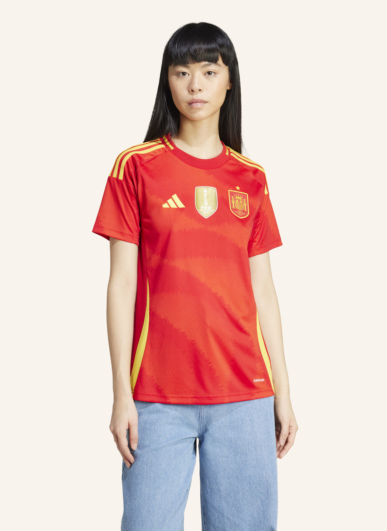 adidas SPANIEN 24 HEIMTRIKOT: ROT