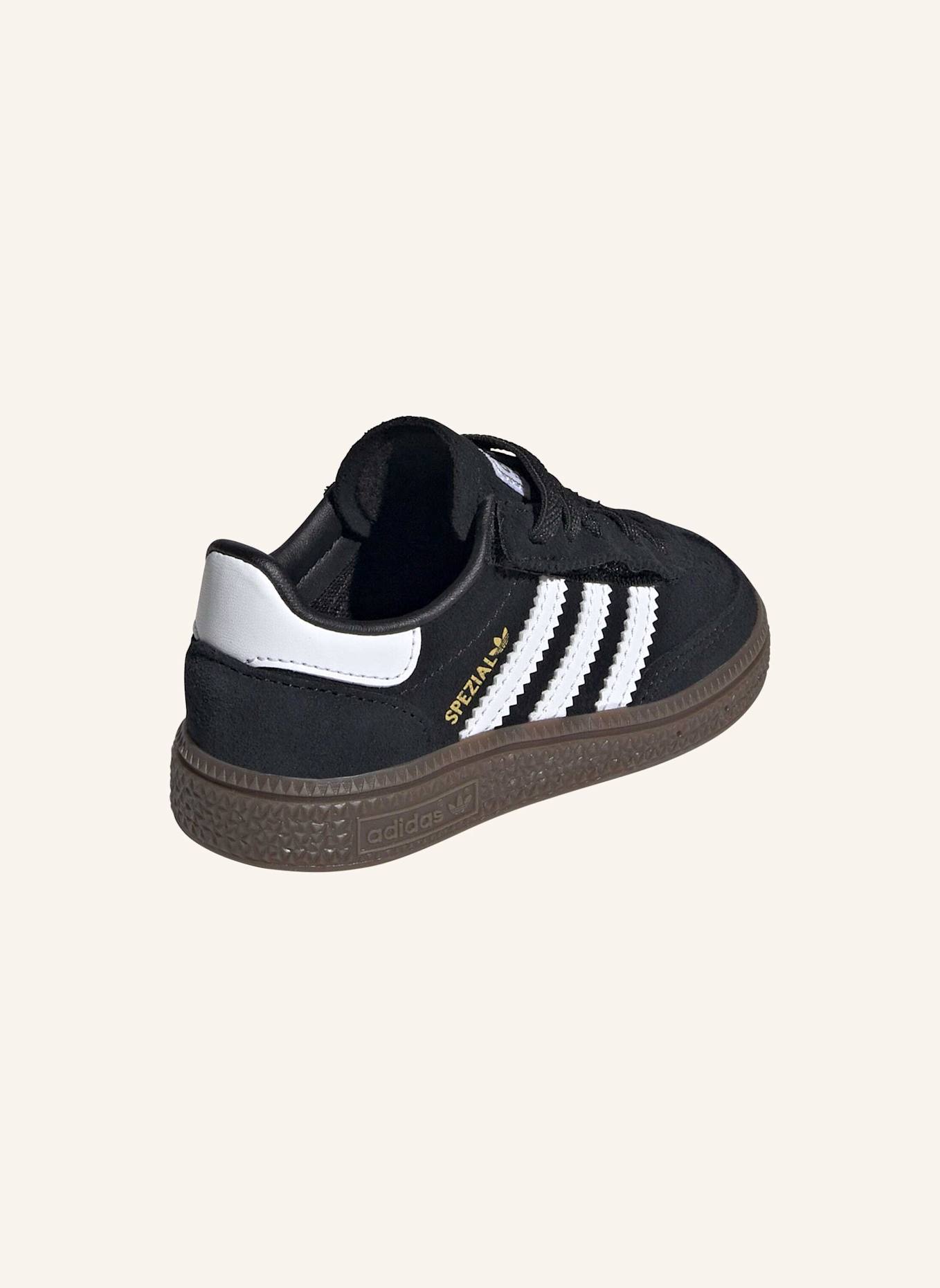 adidas Originals HANDBALL SPEZIAL COMFORT CLOSURE ELASTIC LACE KIDS SCHUH: SCHWARZ/ WEISS/ BEIGE