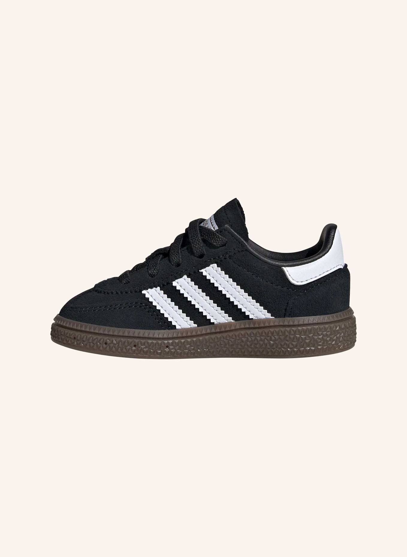 adidas Originals HANDBALL SPEZIAL COMFORT CLOSURE ELASTIC LACE KIDS SCHUH: SCHWARZ/ WEISS/ BEIGE