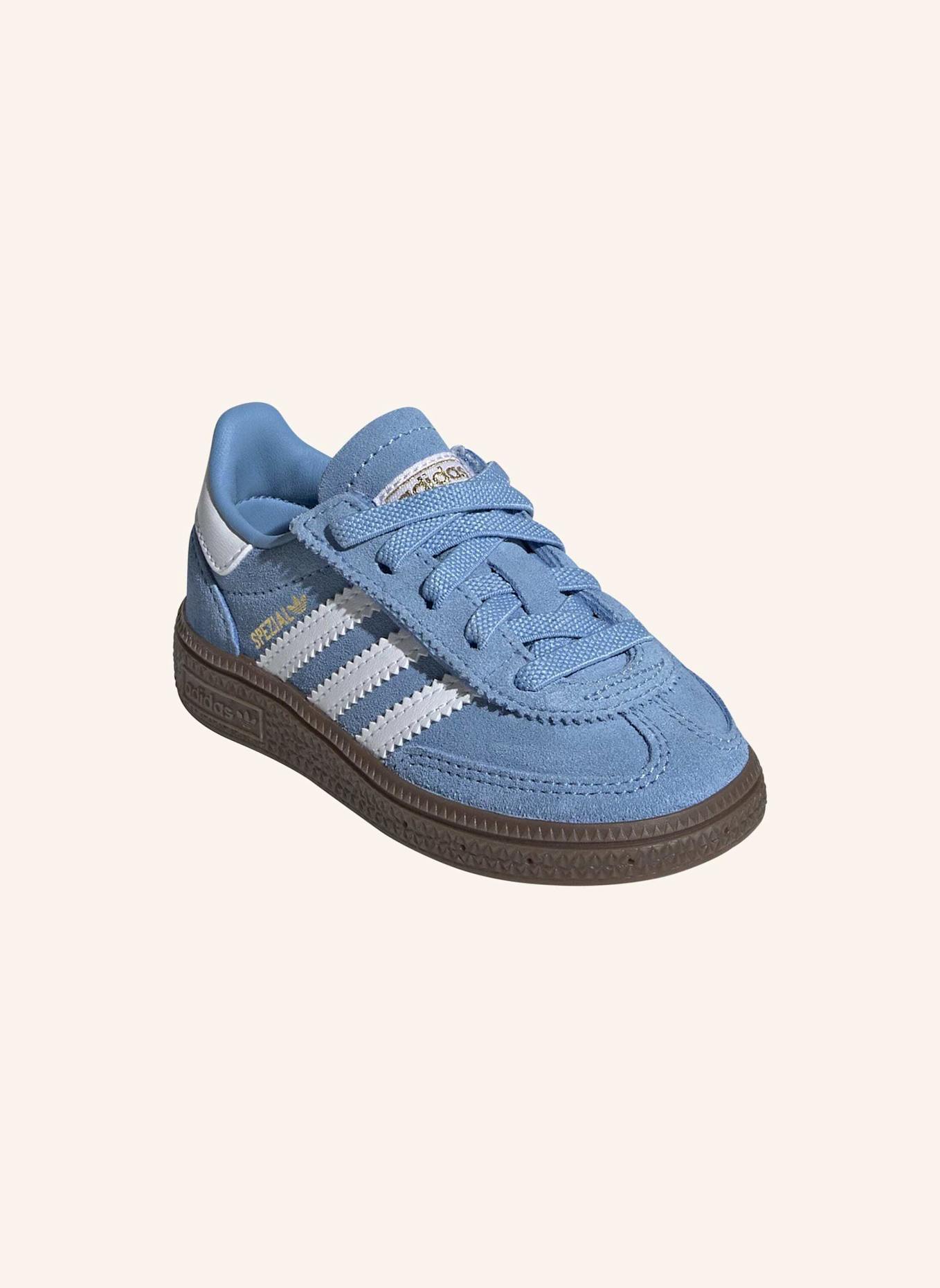 adidas Originals HANDBALL SPEZIAL COMFORT CLOSURE ELASTIC LACE KIDS SCHUH: WEISS/ BEIGE