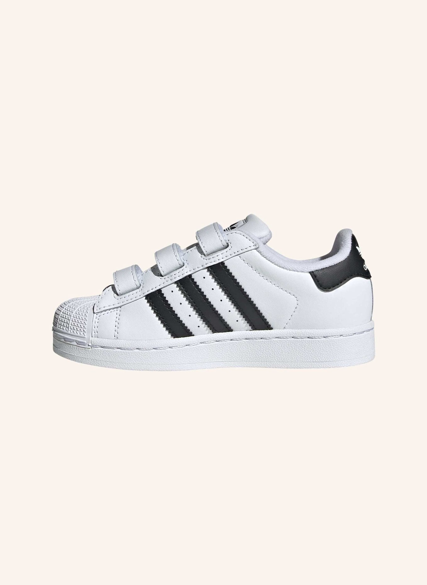 adidas Originals SUPERSTAR II COMFORT CLOSURE KIDS SCHUH: WEISS/ SCHWARZ
