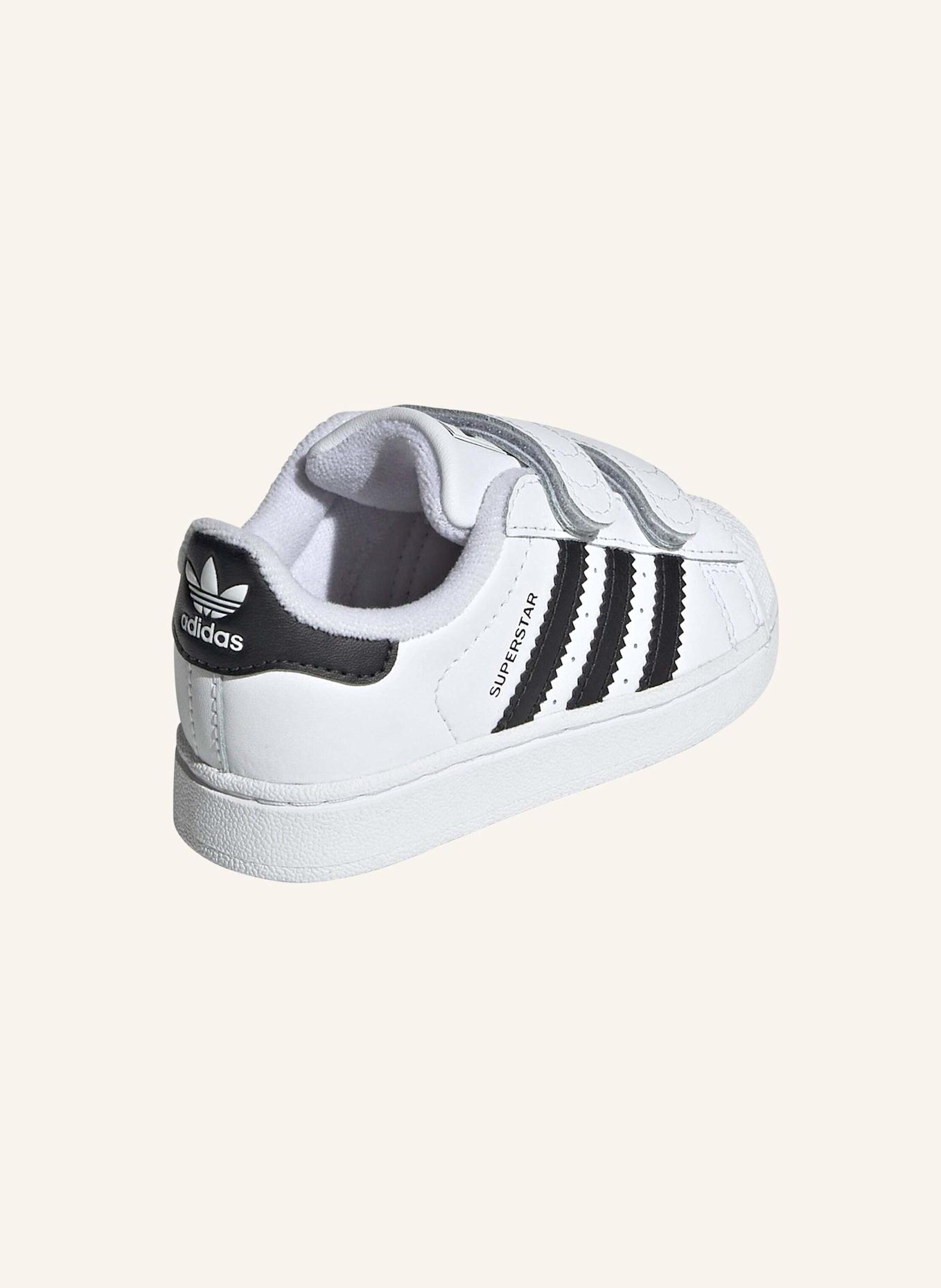adidas Originals SUPERSTAR II COMFORT CLOSURE KIDS SCHUH: WEISS/ SCHWARZ