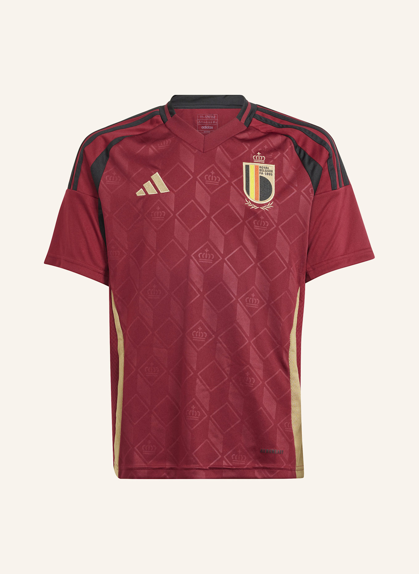adidas BELGIEN 24 HEIMTRIKOT: ROT