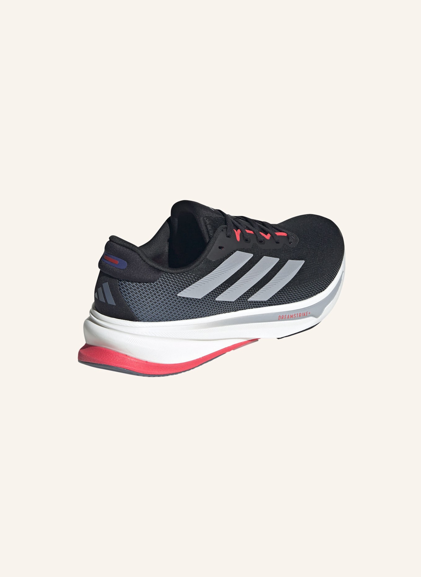 adidas Laufschuhe SUPERNOVA RISE: SCHWARZ/ GRAU/ ROT