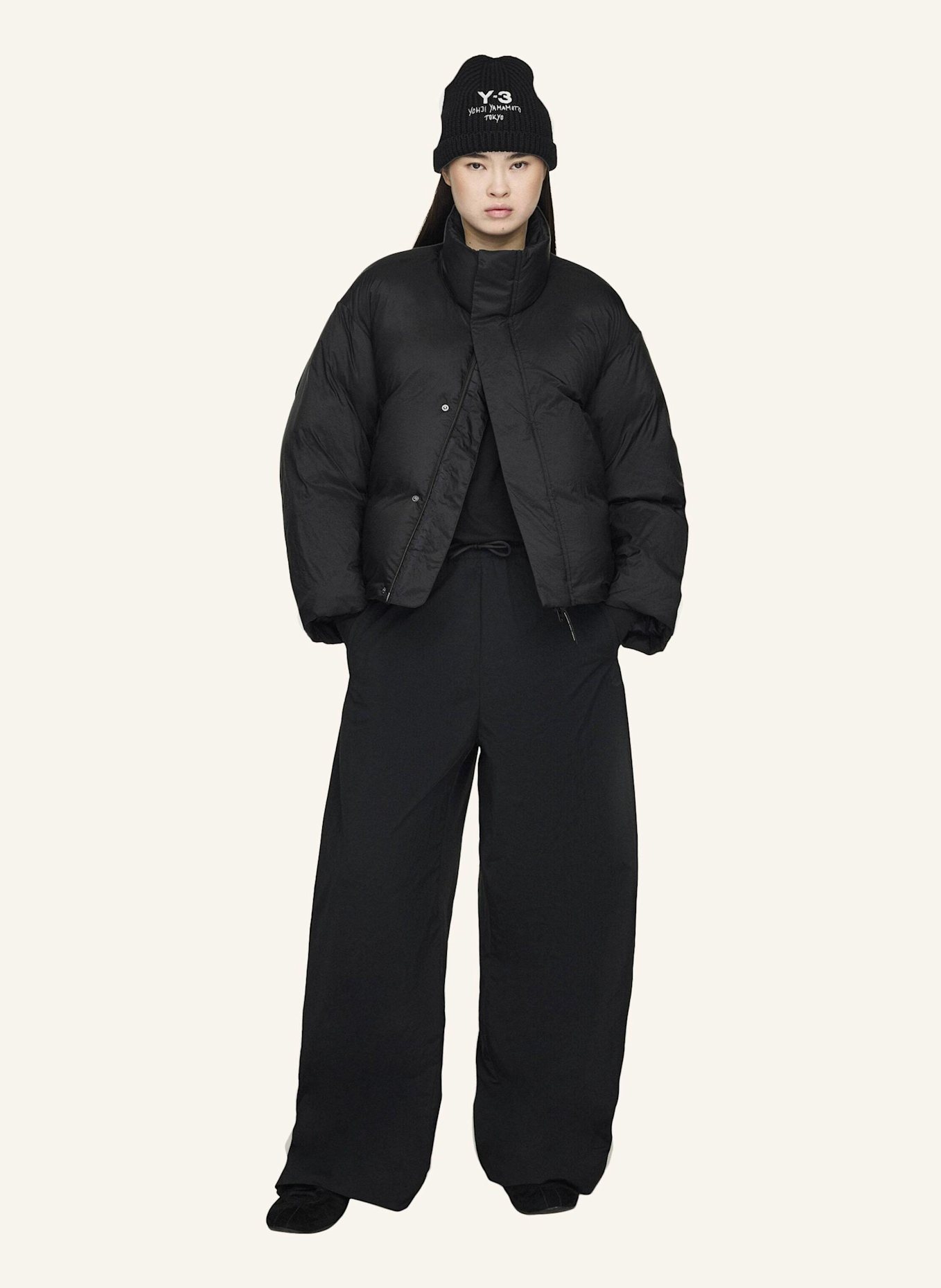 Y-3 Y-3 DAUNENJACKE: SCHWARZ