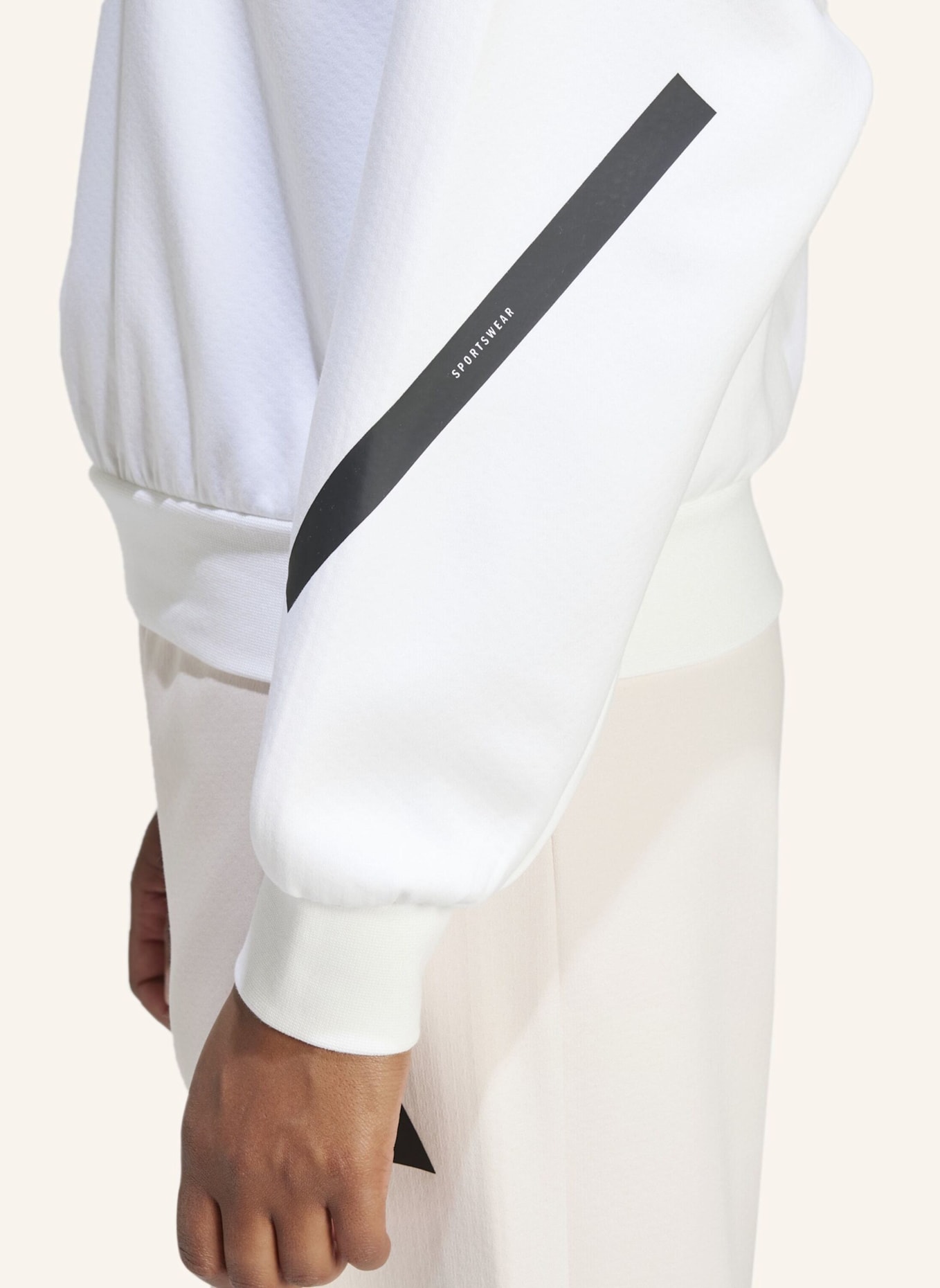 adidas ADIDAS Z.N.E. SWEATSHIRT: WEISS