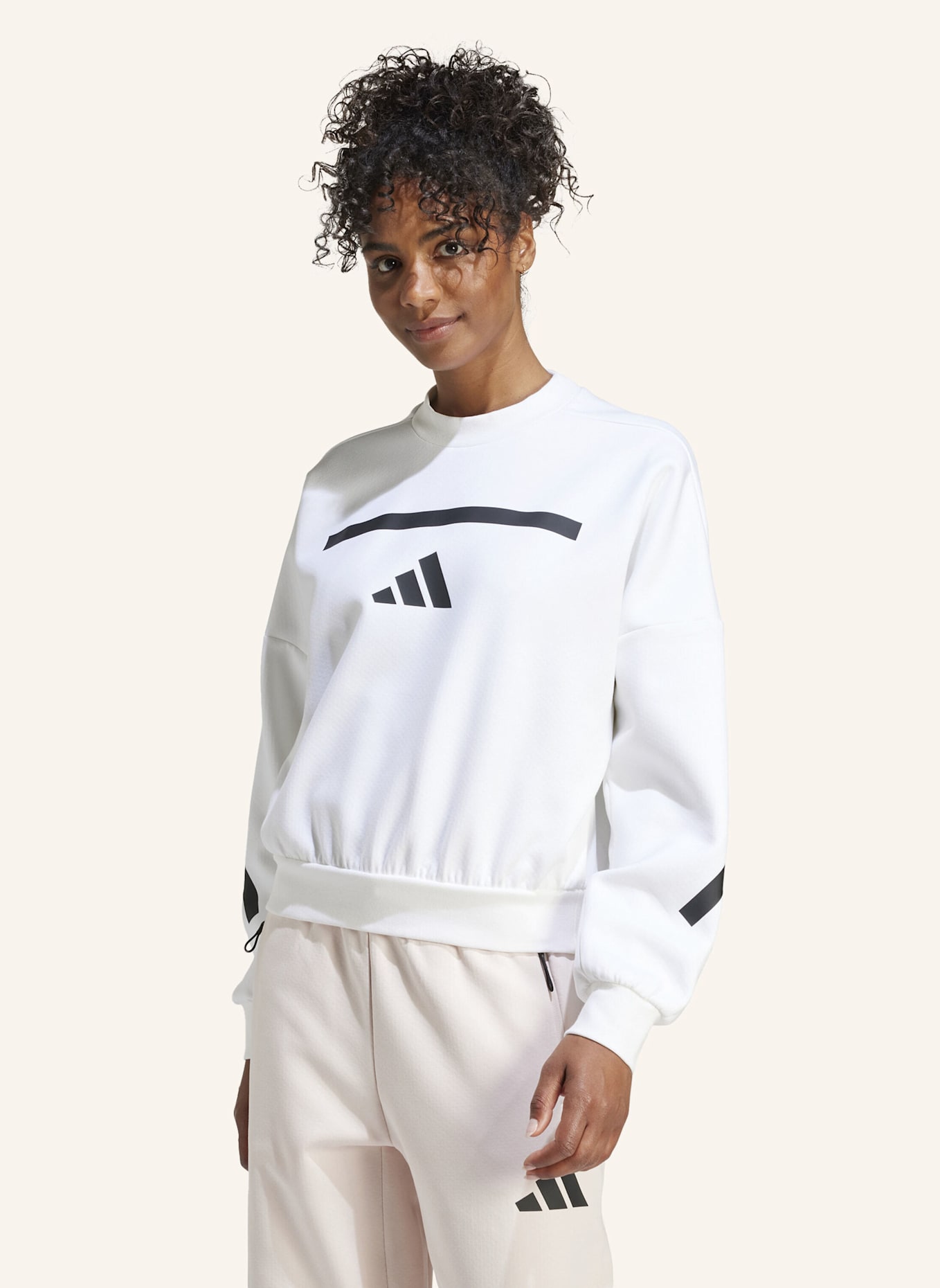 adidas ADIDAS Z.N.E. SWEATSHIRT: WEISS