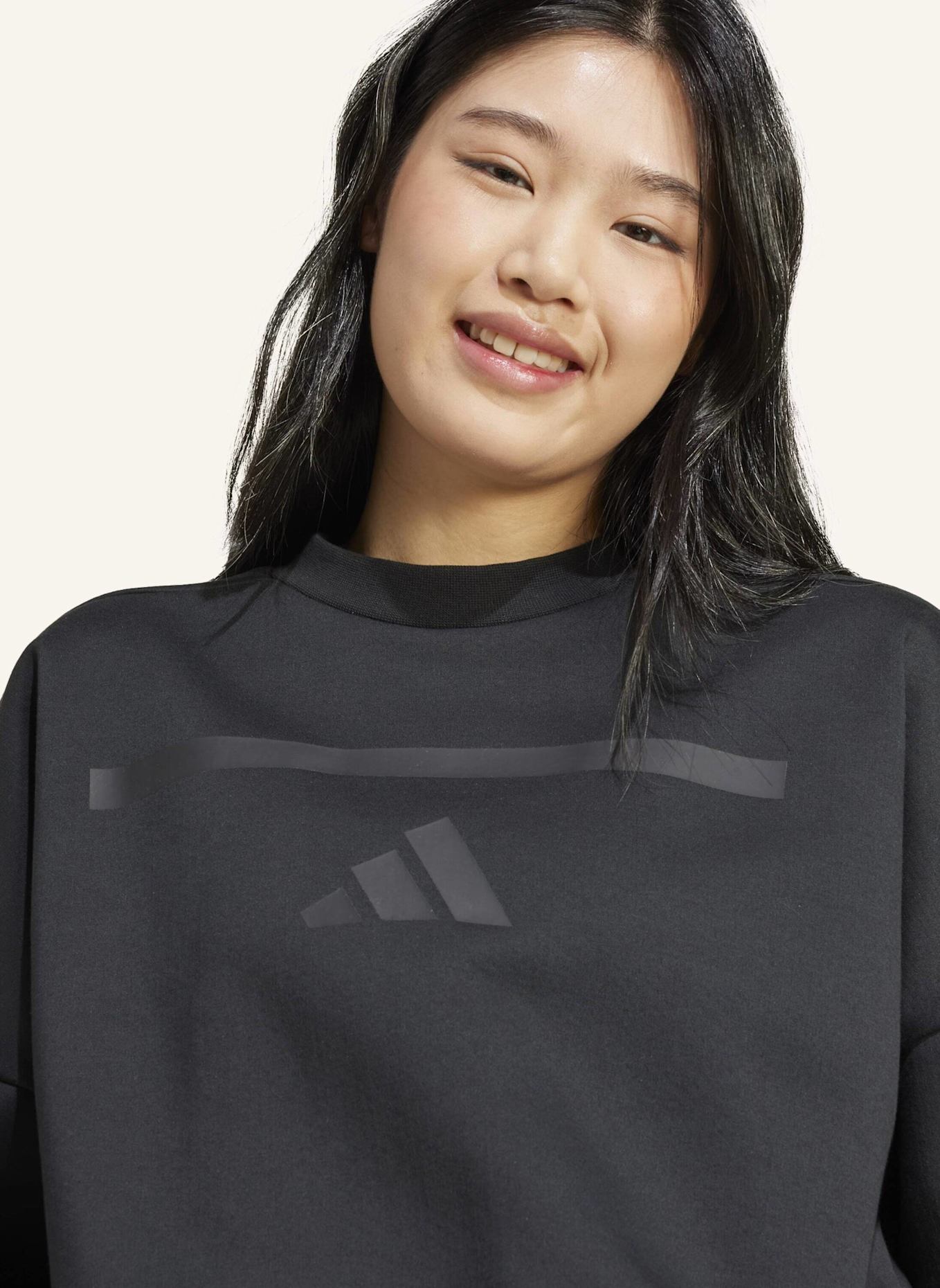 adidas ADIDAS Z.N.E. SWEATSHIRT: SCHWARZ