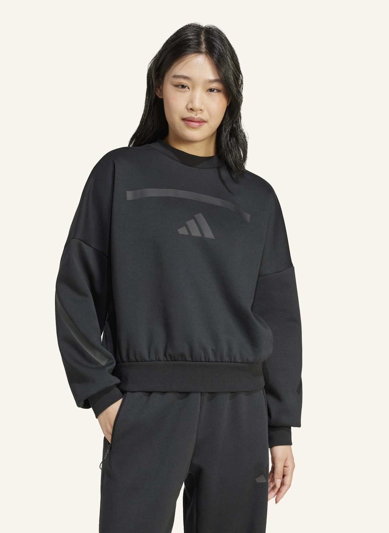 adidas ADIDAS Z.N.E. SWEATSHIRT: SCHWARZ