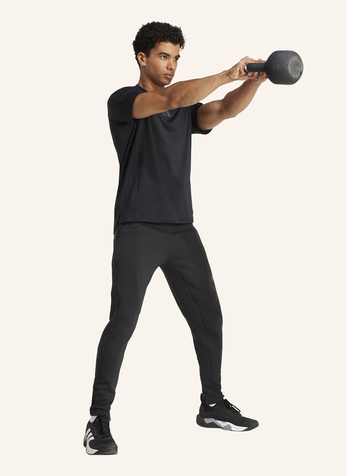 adidas T-Shirt D4T INTENSITY: SCHWARZ