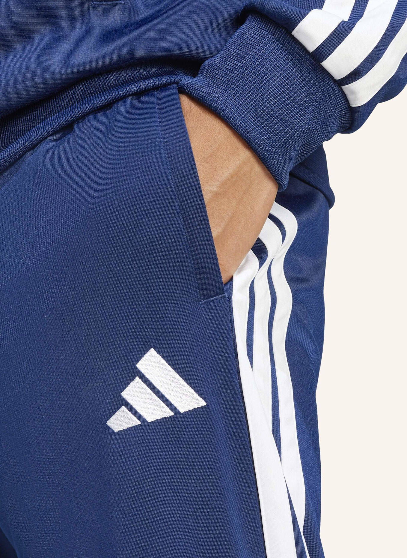 adidas Trainingsanzug 3 STRIPES: BLAU
