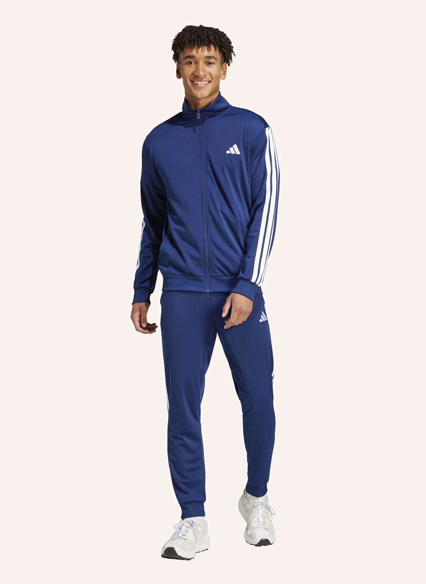 adidas Trainingsanzug 3 STRIPES: BLAU