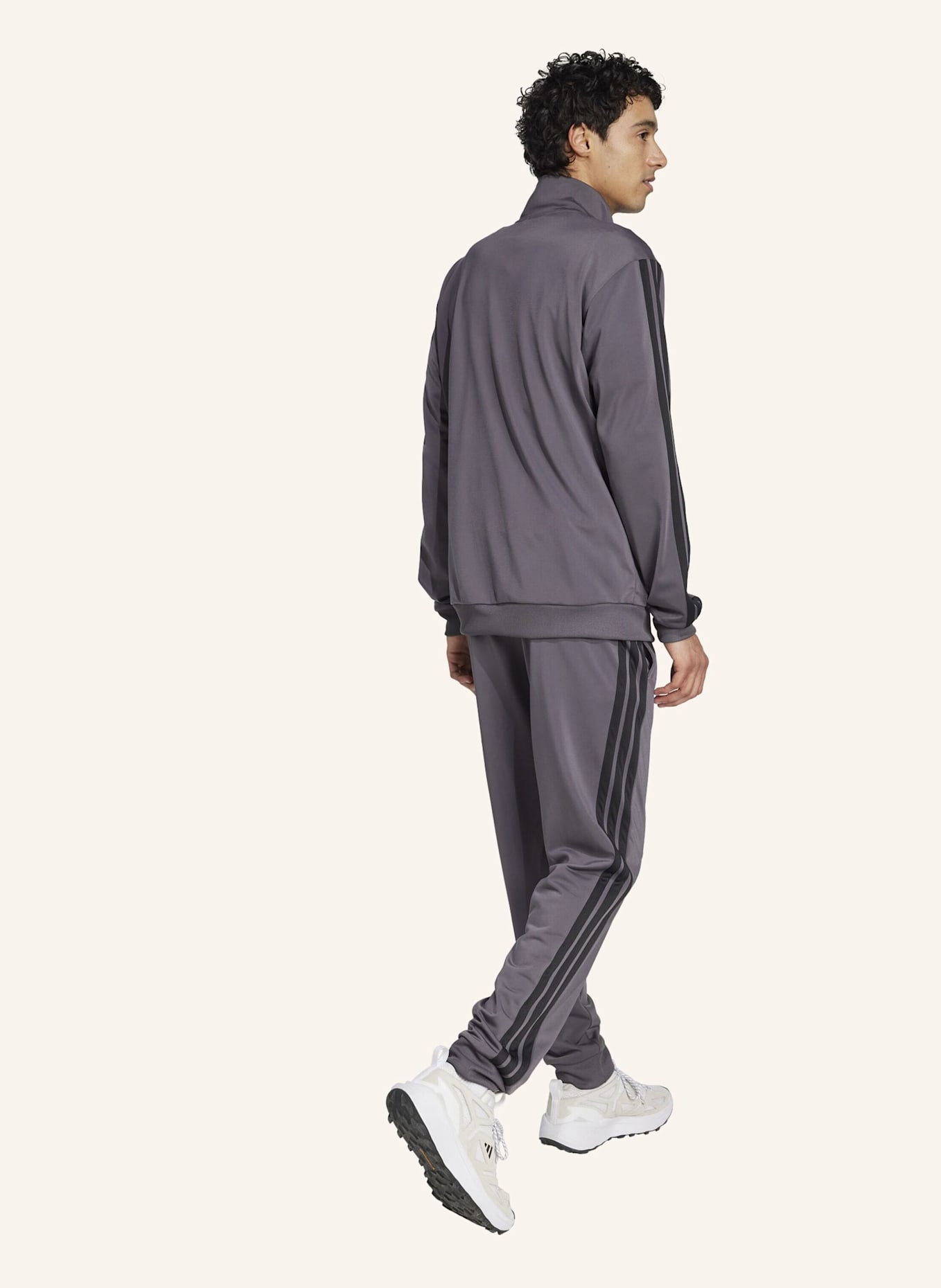 adidas Trainingsanzug 3 STRIPES: GRAU