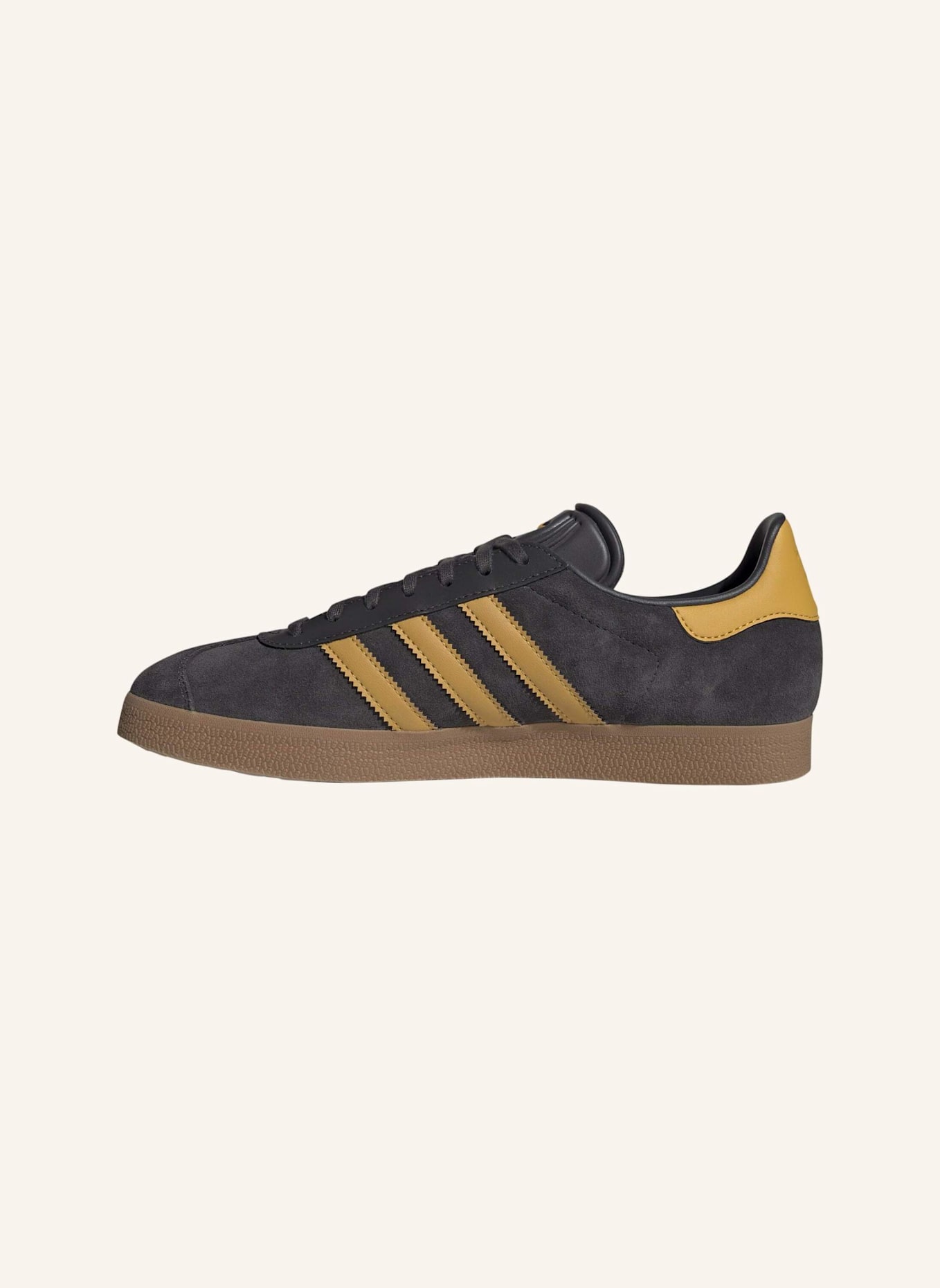 adidas GAZELLE MANCHESTER UNITED SCHUHE: SCHWARZ/ GELB/ BEIGE