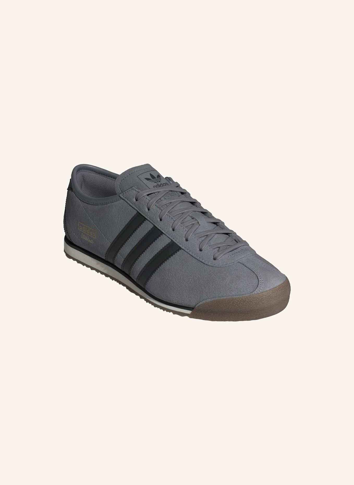 adidas Originals ITALIA 70S SCHUH: GRAU/ SCHWARZ/ WEISS