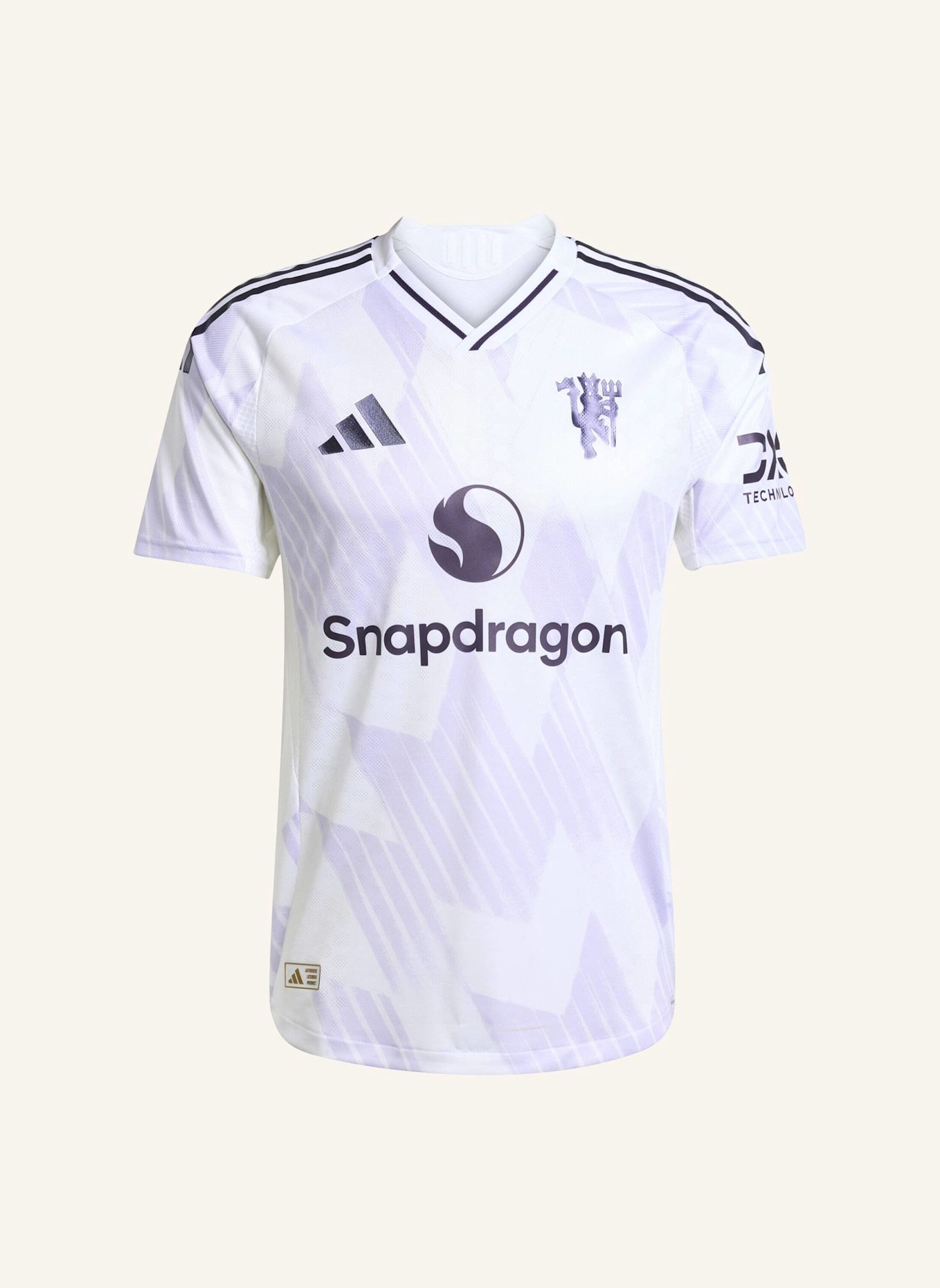 adidas MANCHESTER UNITED 25/26 AUSWÄRTSTRIKOT AUTHENTIC: WEISS