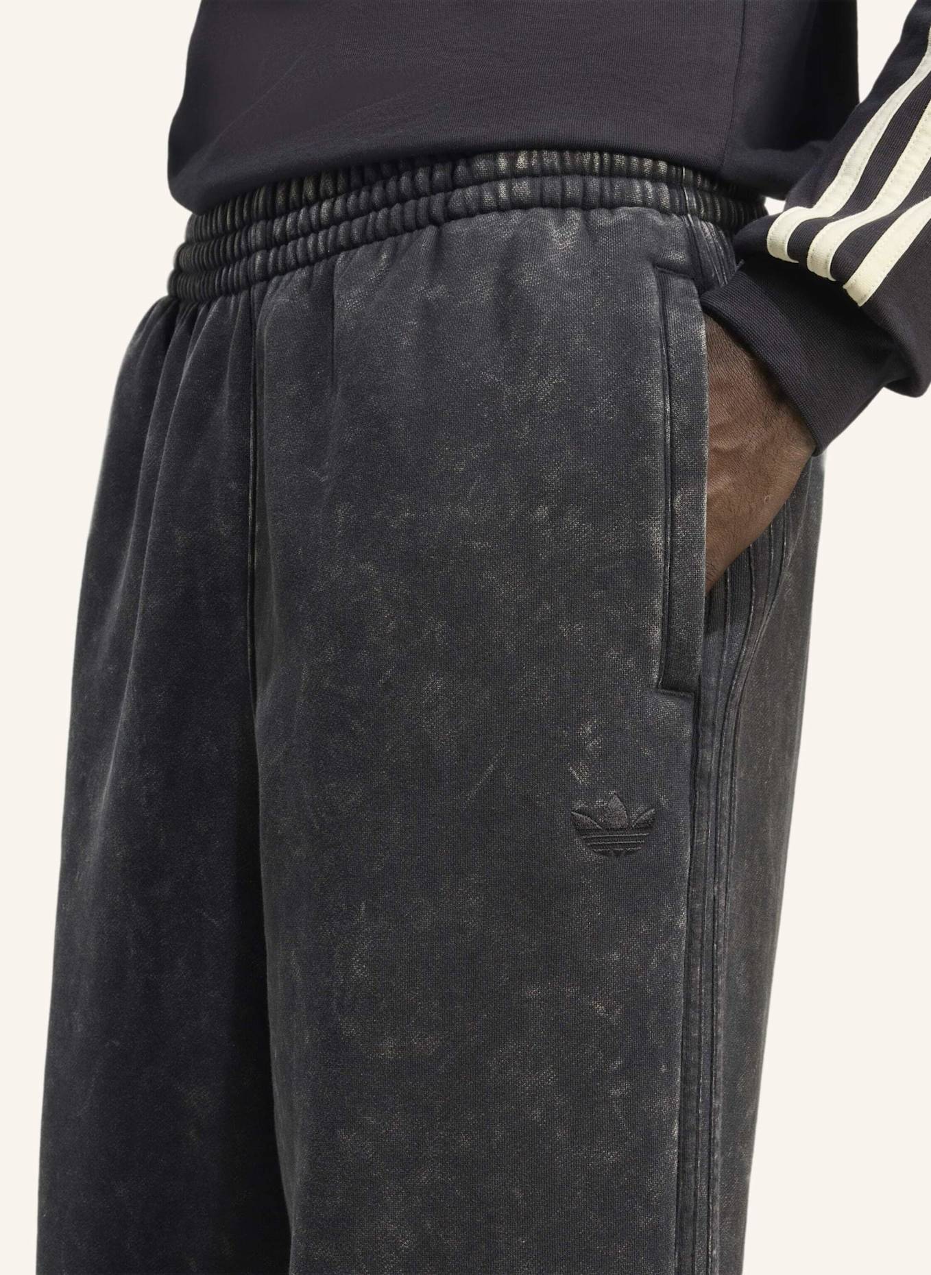 adidas Originals WASHED JOGGINGHOSE: SCHWARZ