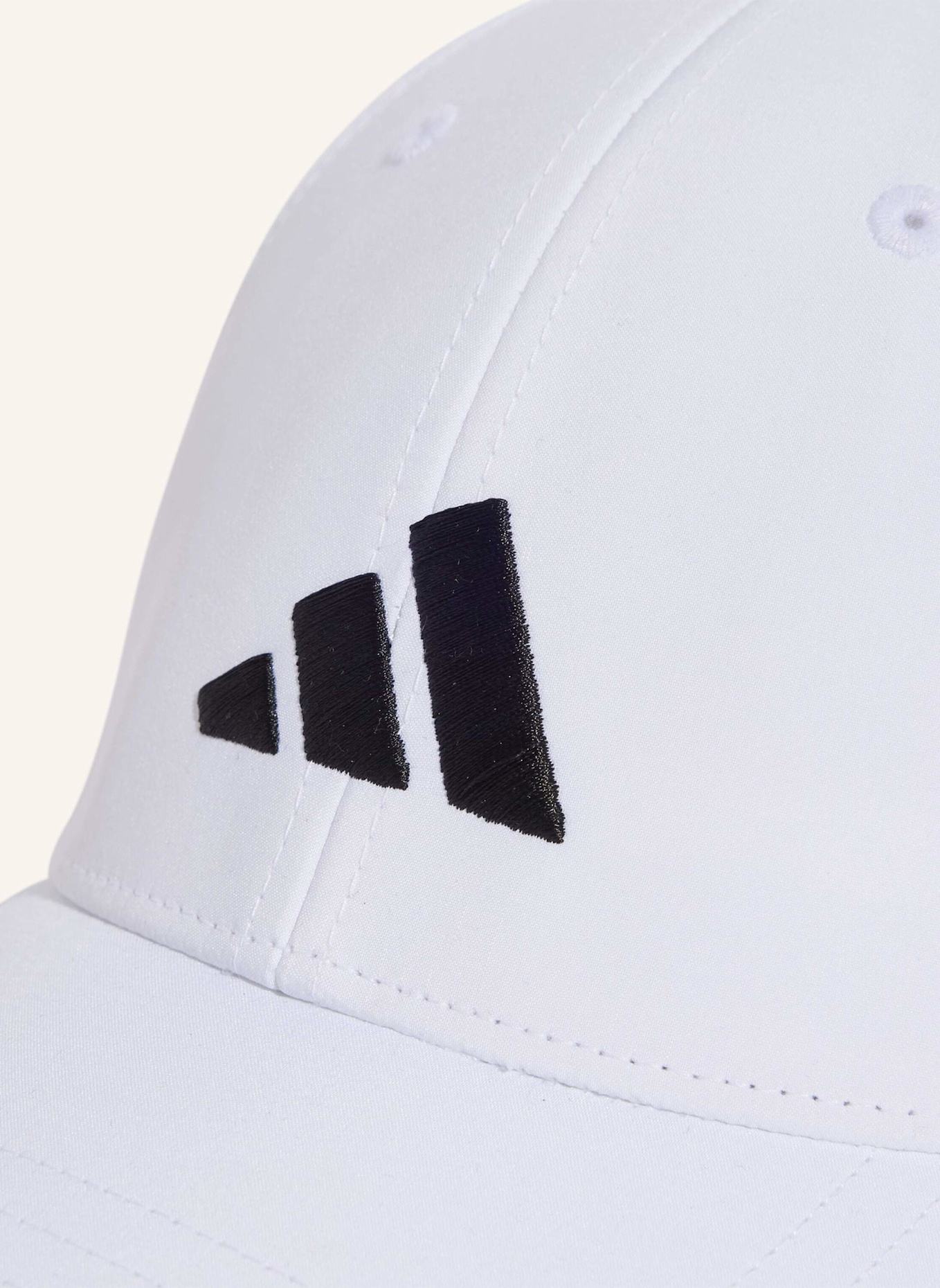 adidas Cap BBALL LIGHTWEIGHT: WEISS/ SCHWARZ
