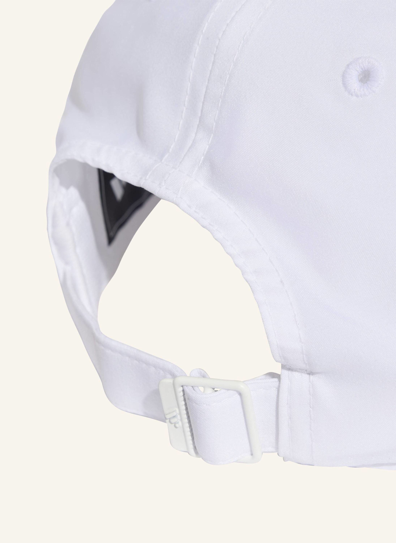 adidas Cap BBALL LIGHTWEIGHT: WEISS/ SCHWARZ