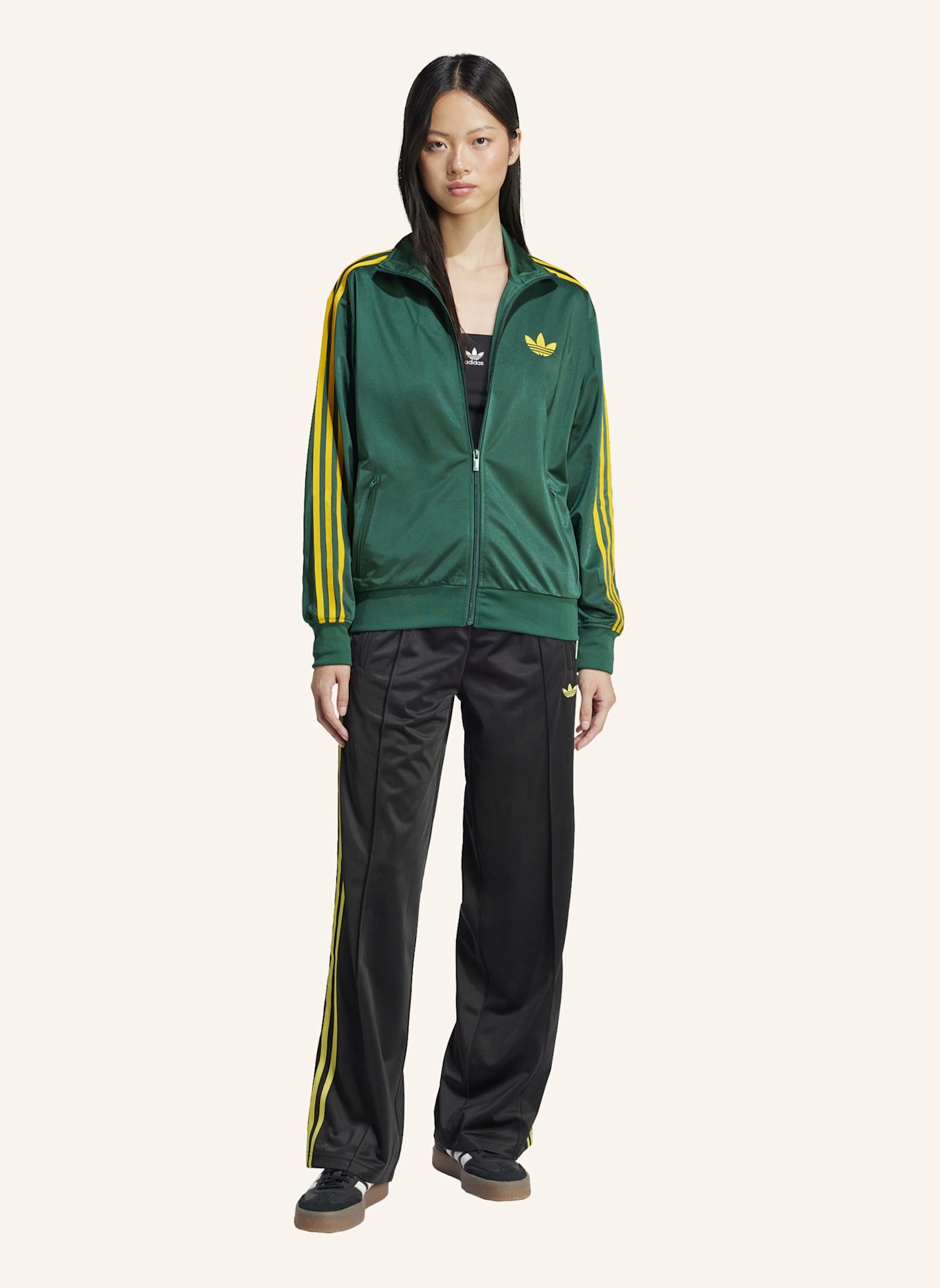 adidas Originals Trainingsjacke FIREBIRD: GRÜN/ GELB