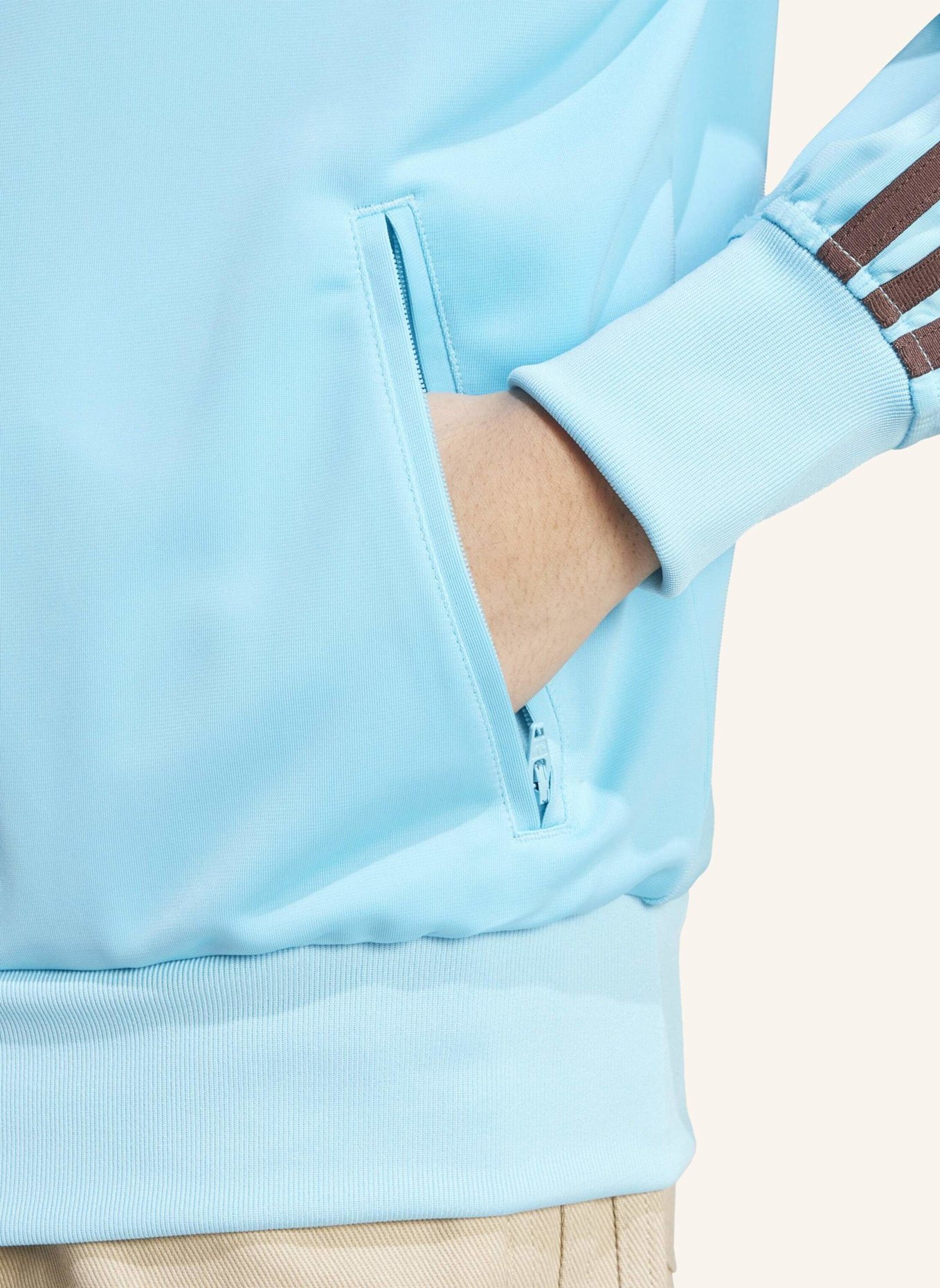 adidas Originals Trainingsjacke FIREBIRD: BLAU/ BRAUN