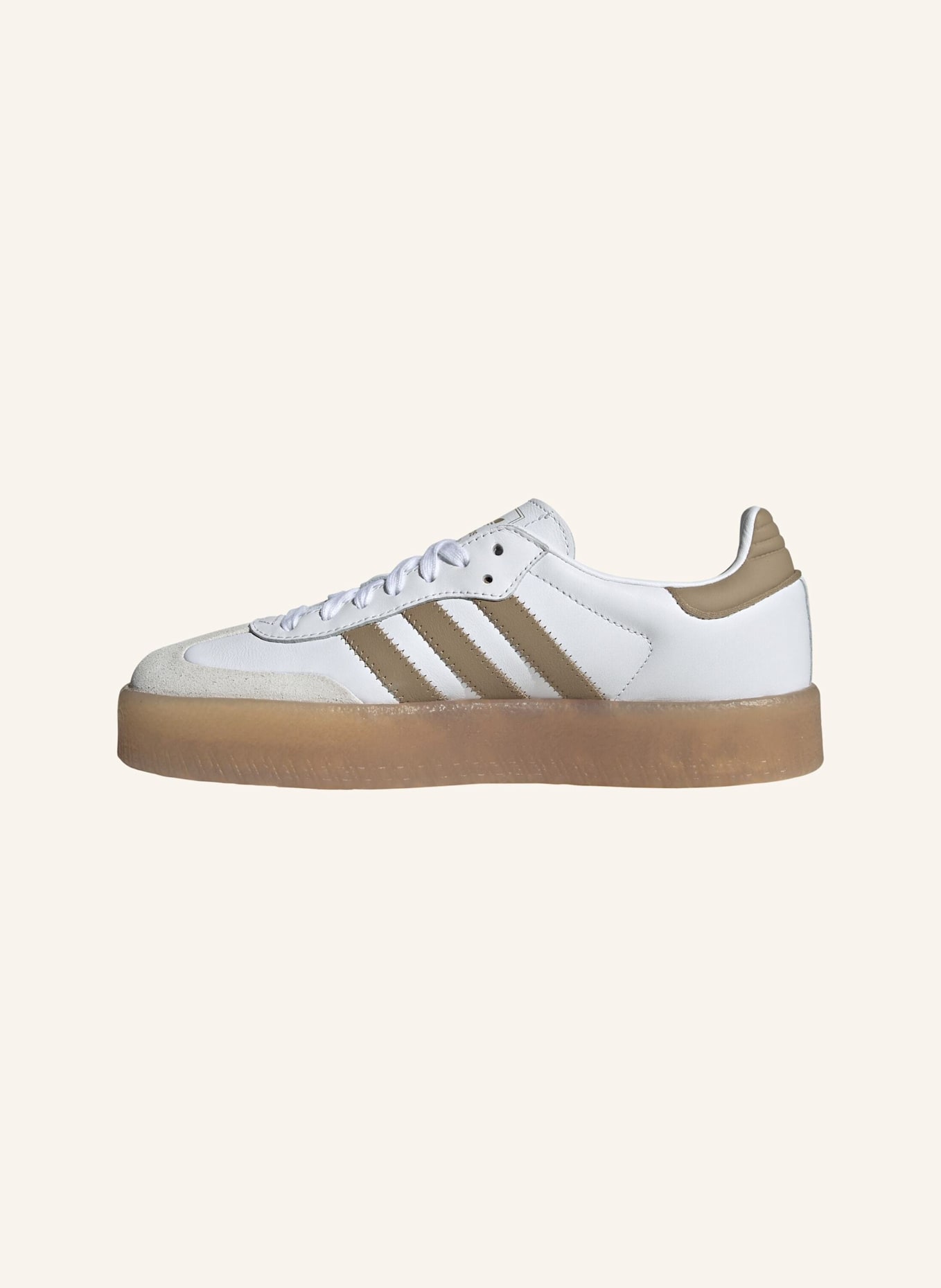 adidas Originals Sneaker SAMBAE: WEISS/ BRAUN
