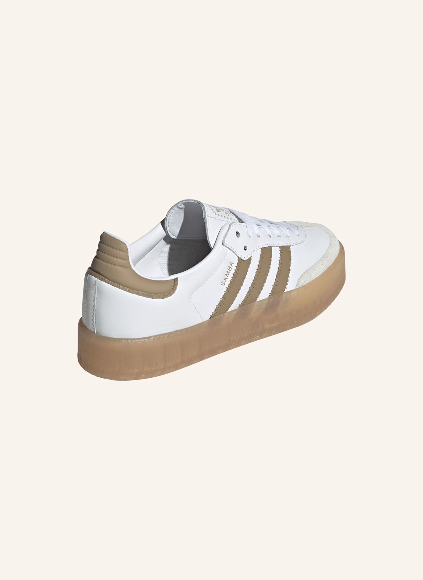 adidas Originals Sneaker SAMBAE: WEISS/ BRAUN