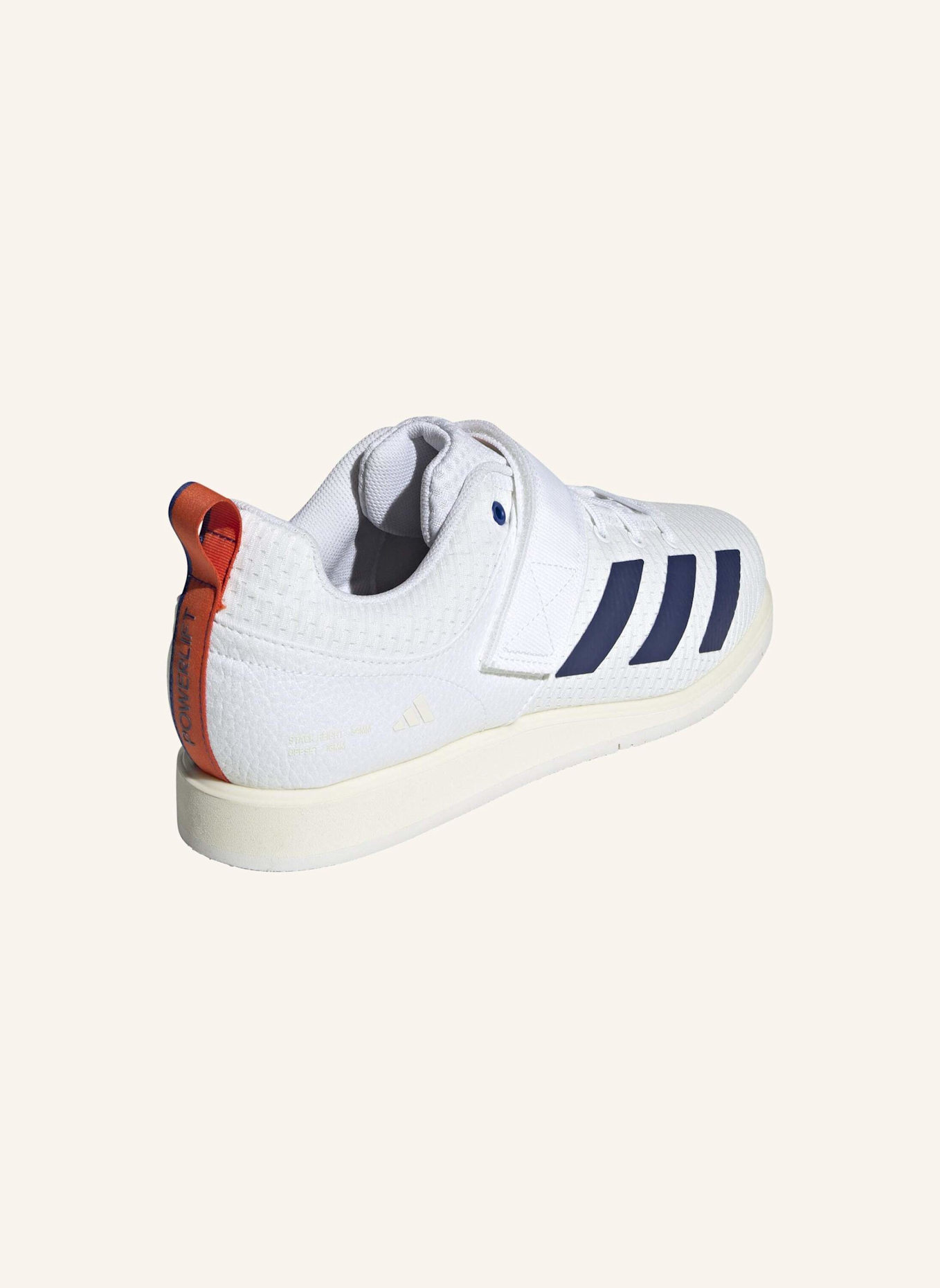 adidas POWERLIFT 5 GEWICHTHEBERSCHUH: WEISS/ BLAU