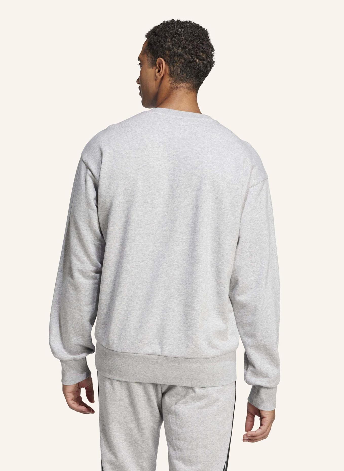 adidas ESSENTIALS BIG LOGO FRENCH TERRY SWEATSHIRT: SCHWARZ