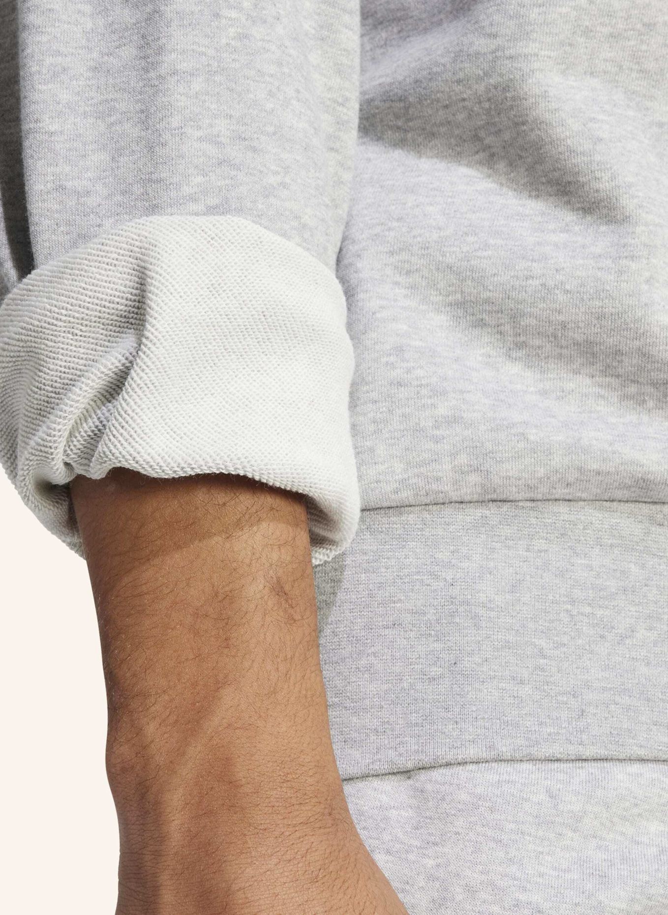 adidas ESSENTIALS BIG LOGO FRENCH TERRY SWEATSHIRT: SCHWARZ