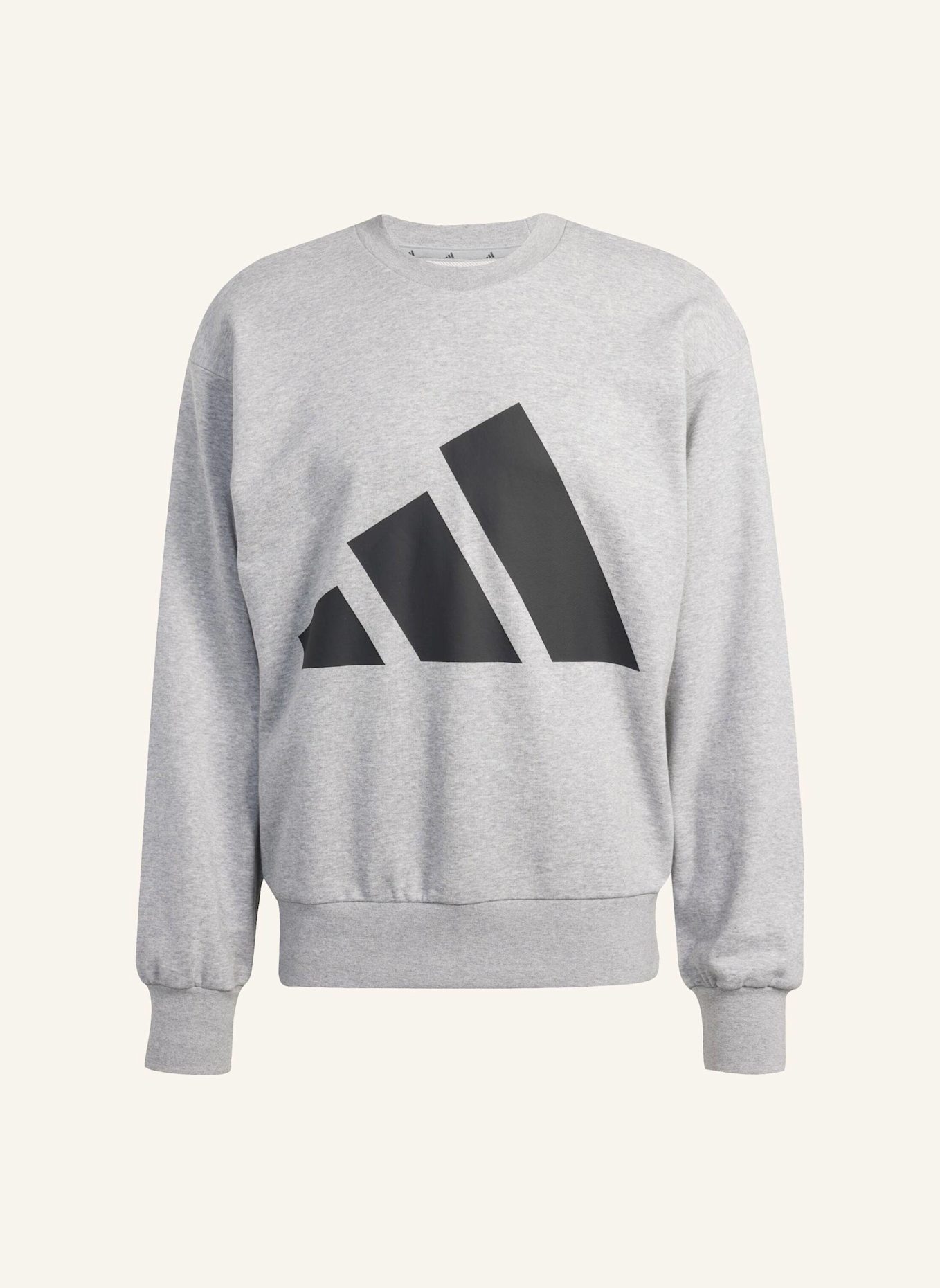 adidas ESSENTIALS BIG LOGO FRENCH TERRY SWEATSHIRT: SCHWARZ