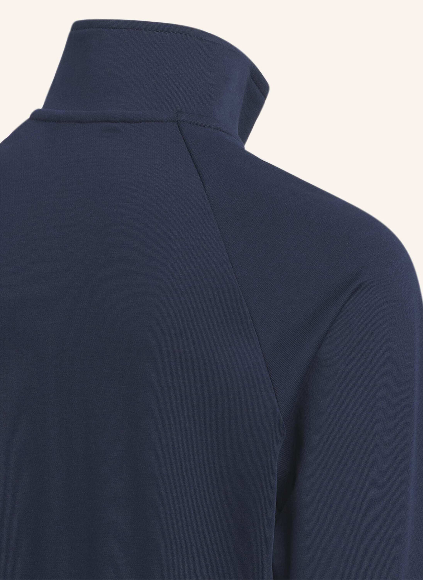 adidas 1/4-ZIP LAYER OBERTEIL: BLAU