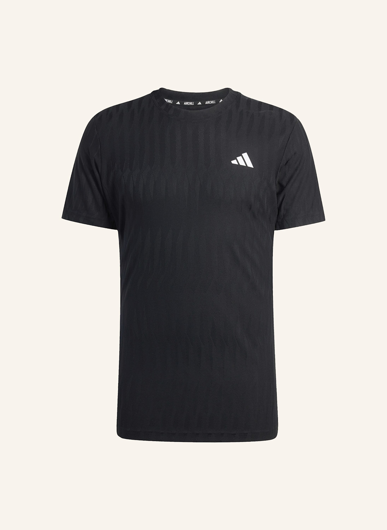 adidas TENNIS CLIMACOOL+ AIRCHILL FREELIFT T-SHIRT: SCHWARZ