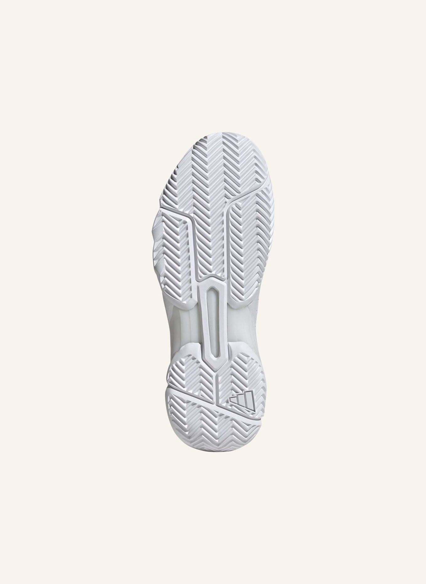 adidas COURTJAM CONTROL 3 PREMIUM TENNISSCHUH: WEISS