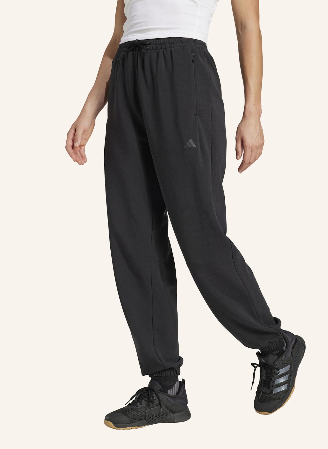 adidas DESIGNED FOR TRAINING WARM-UP HOSE: SCHWARZ