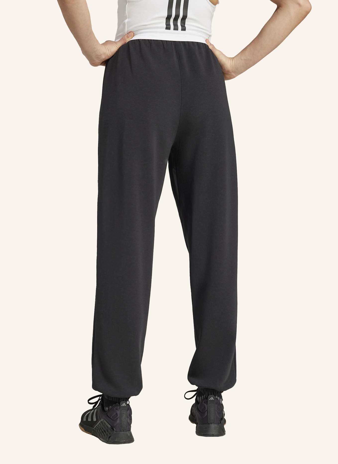 adidas DESIGNED FOR TRAINING WARM-UP HOSE: SCHWARZ