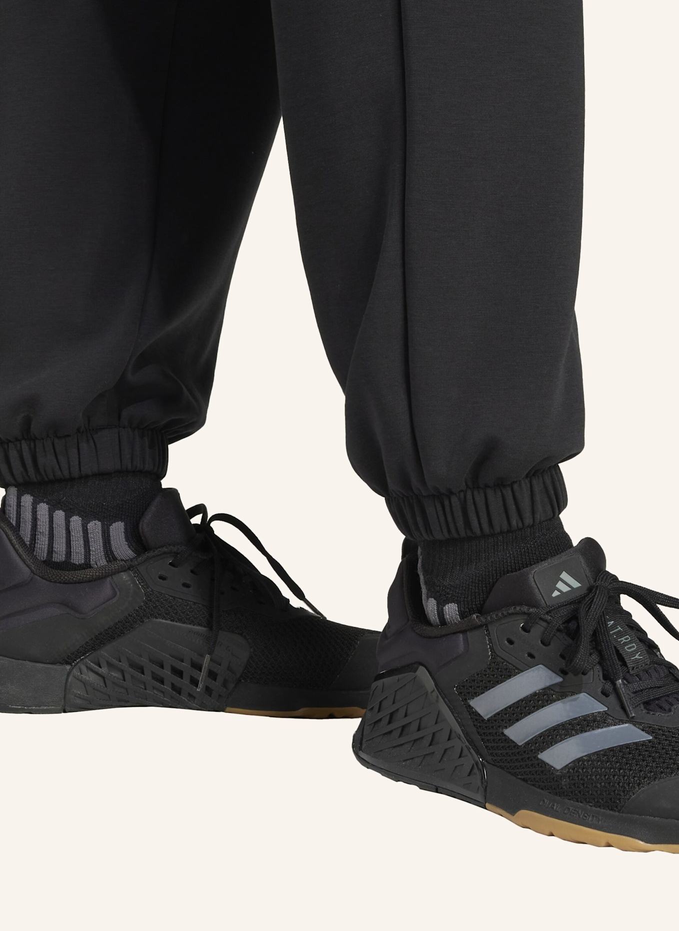 adidas DESIGNED FOR TRAINING WARM-UP HOSE: SCHWARZ