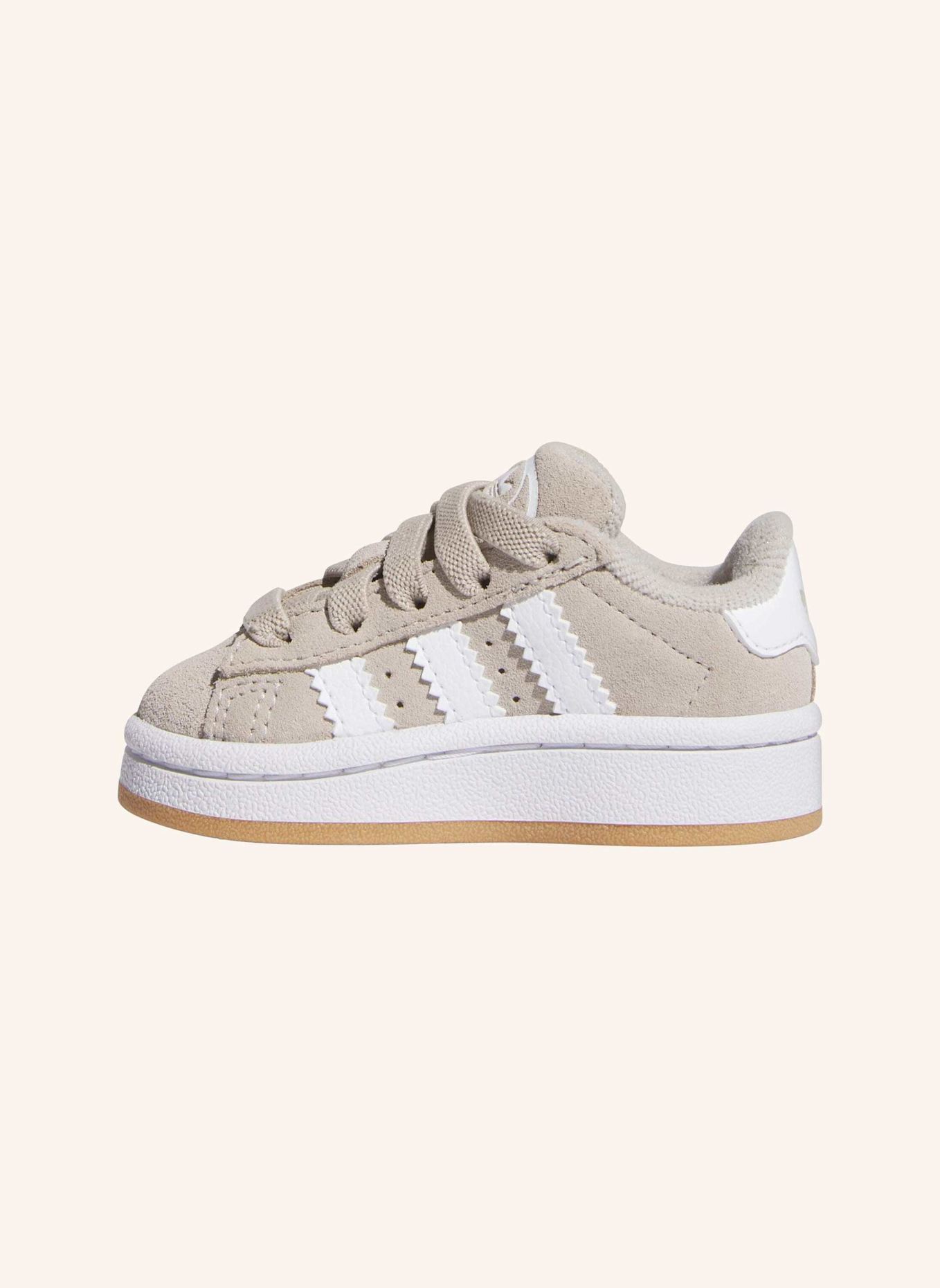 adidas Originals CAMPUS 00S COMFORT CLOSURE ELASTIC LACE KIDS SCHUH: WEISS/ BEIGE