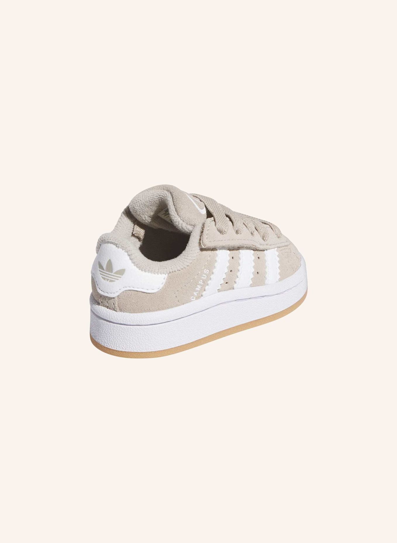 adidas Originals CAMPUS 00S COMFORT CLOSURE ELASTIC LACE KIDS SCHUH: WEISS/ BEIGE
