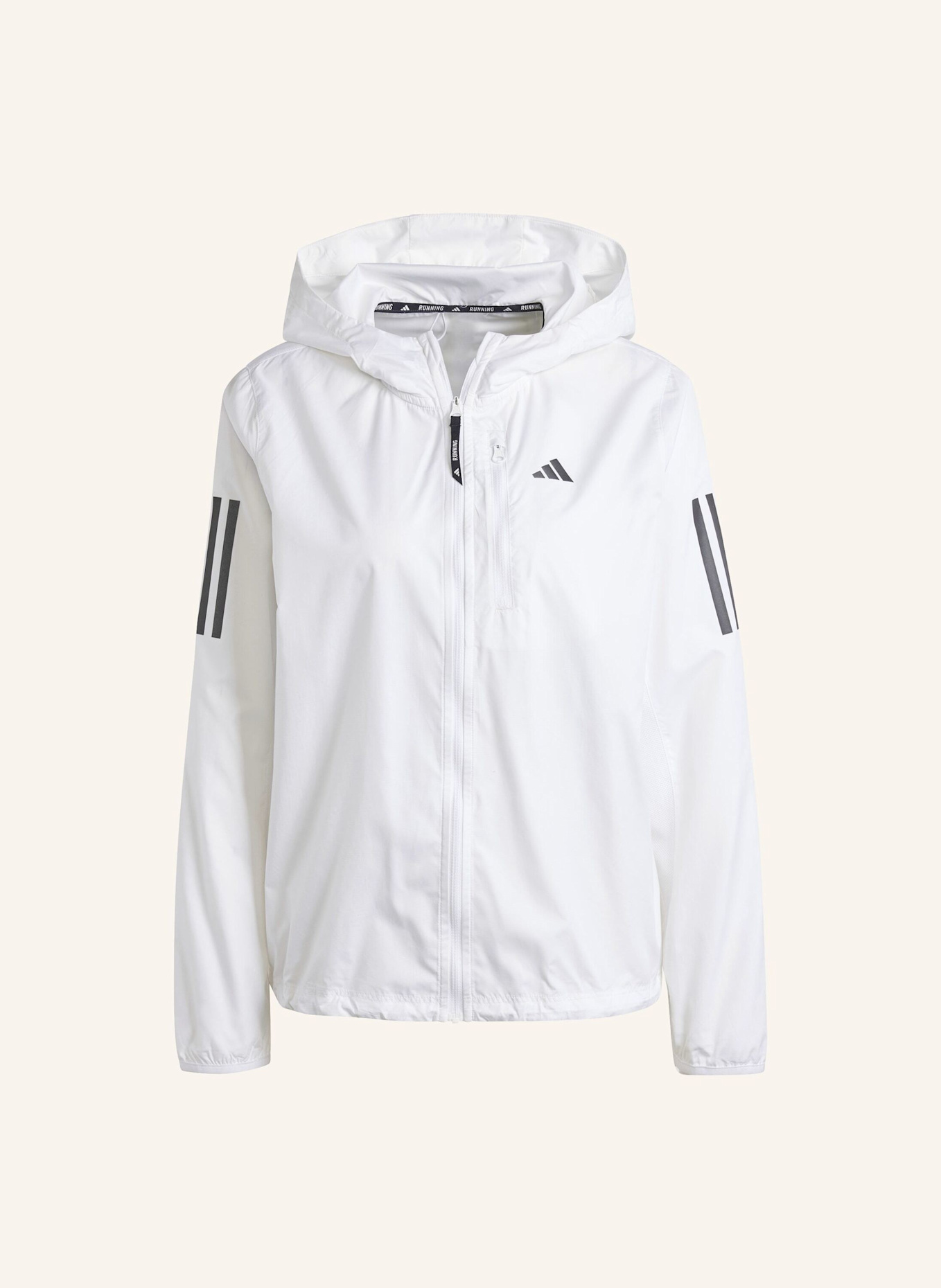 adidas OWN THE RUN JACKE: WEISS