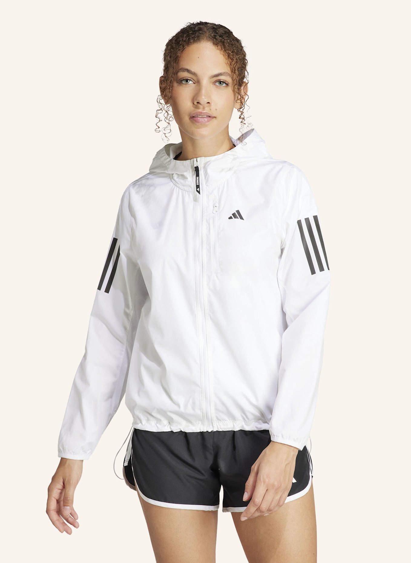 adidas OWN THE RUN JACKE: WEISS