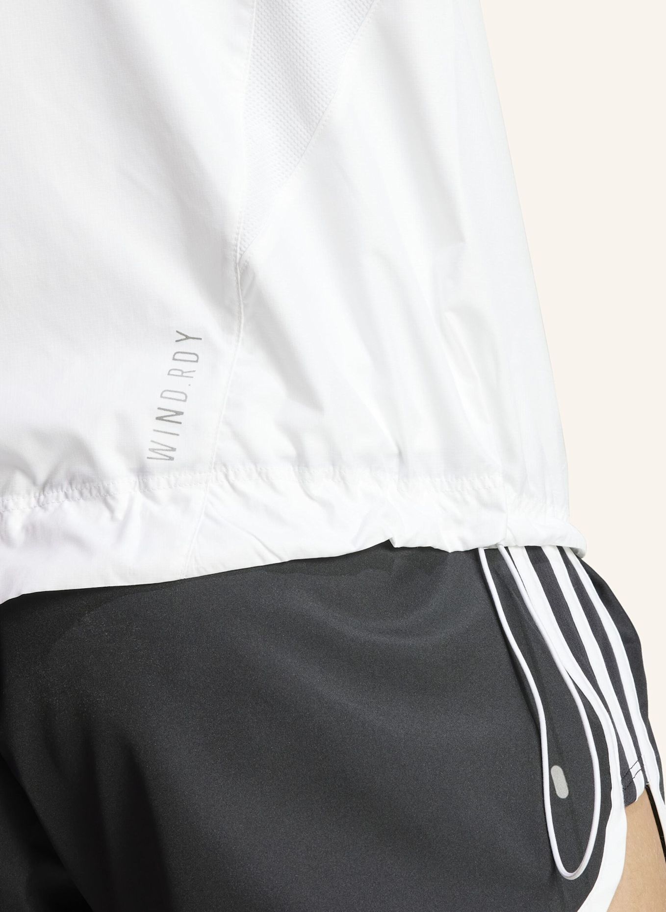adidas OWN THE RUN JACKE: WEISS
