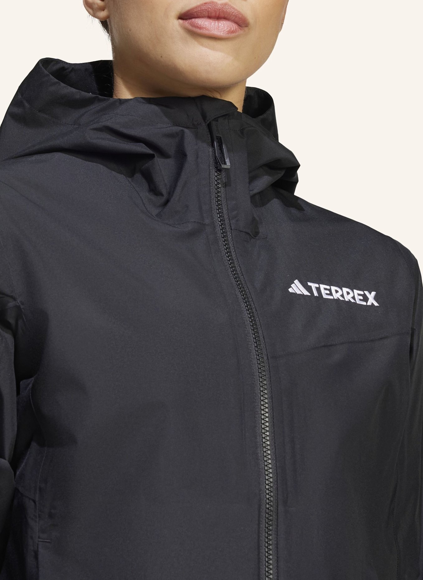 adidas TERREX TERREX MULTI 2.5L RAIN.RDY REGENJACKE: SCHWARZ