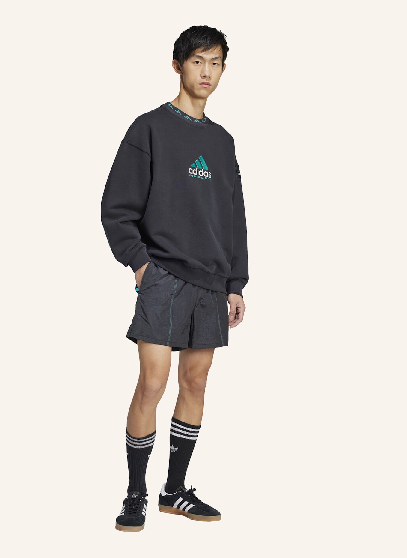 adidas Originals Shorts EQUIPMENT WOVEN: SCHWARZ